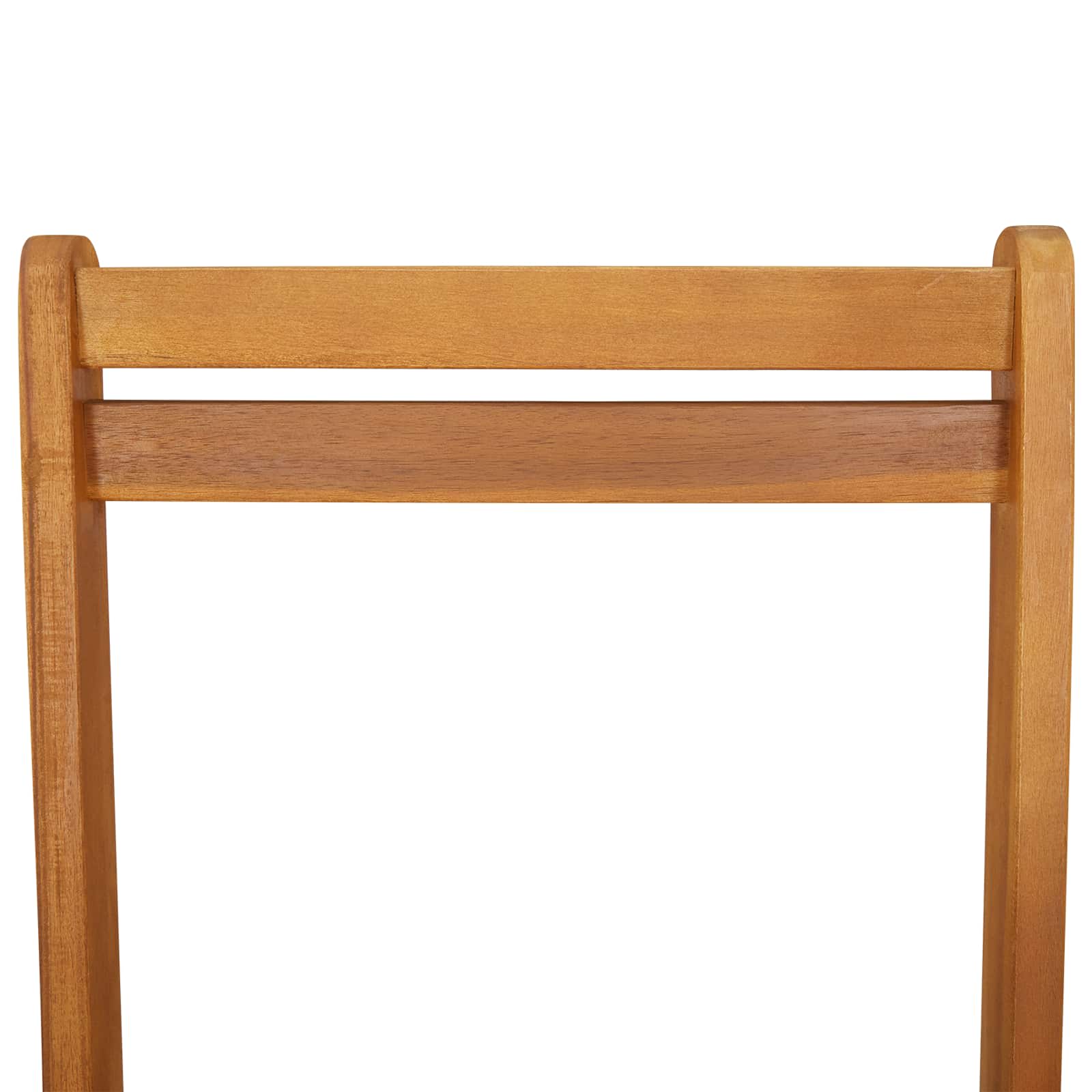 Vanjske bistro stolice 8 pcs Prirodna 40 x 53 x 80 cm