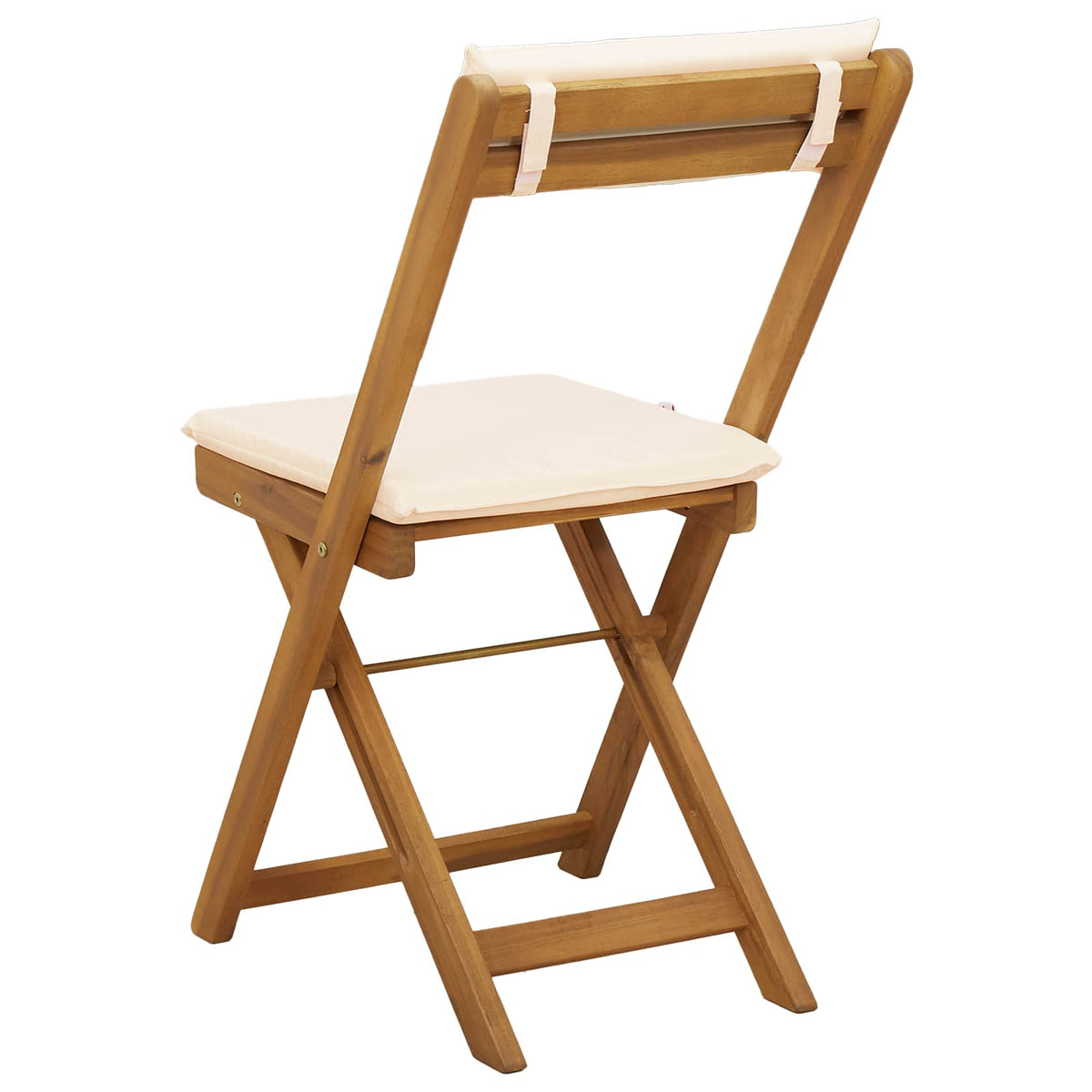 Vanjske bistro stolice 8 pcs Krem bijela 40 x 53 x 80 cm