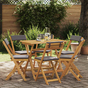 Vanjske bistro stolice 6 pcs Tamnosiva 40 x 53 x 80 cm