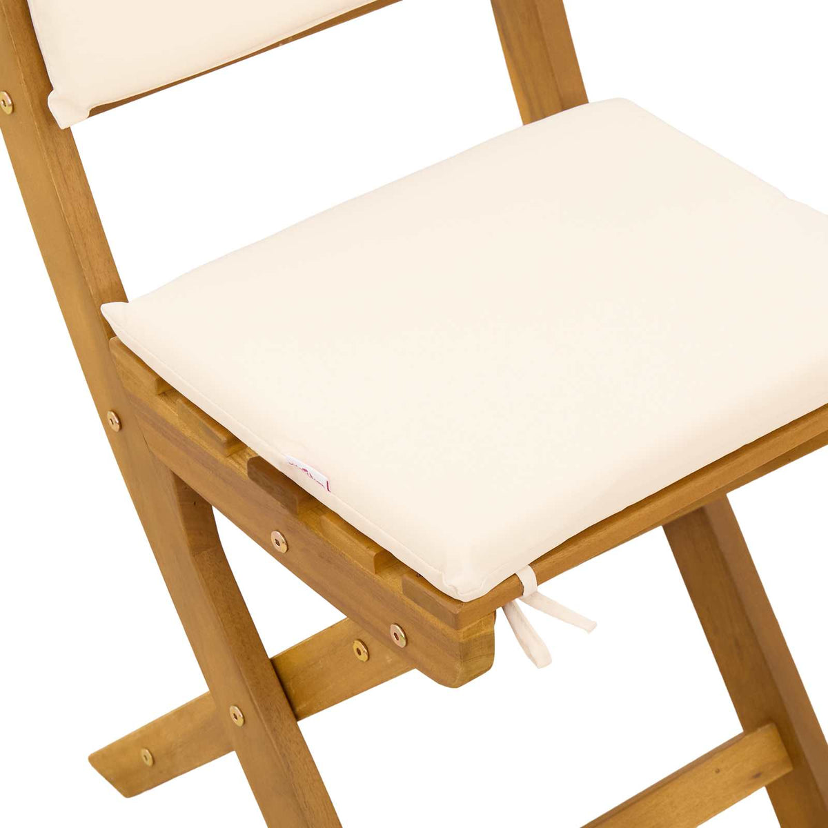 Vanjske bistro stolice 8 pcs Krem bijela 38 x 46 x 85 cm