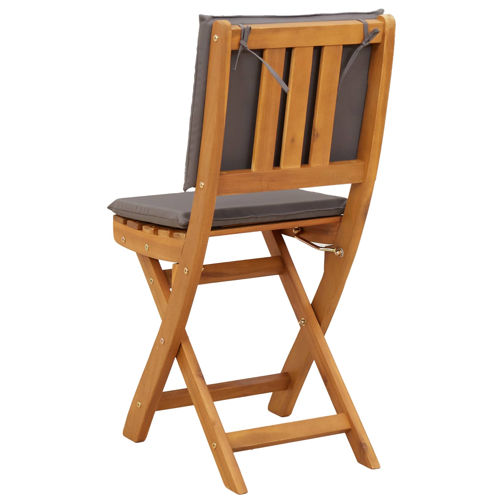Vanjske bistro stolice 8 pcs Tamnosiva 38 x 46 x 85 cm