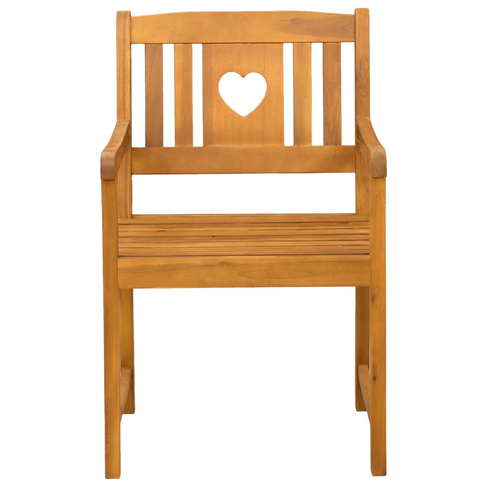 Vanjska klupa 8 pcs Prirodna 56 x 55,5 x 90 cm