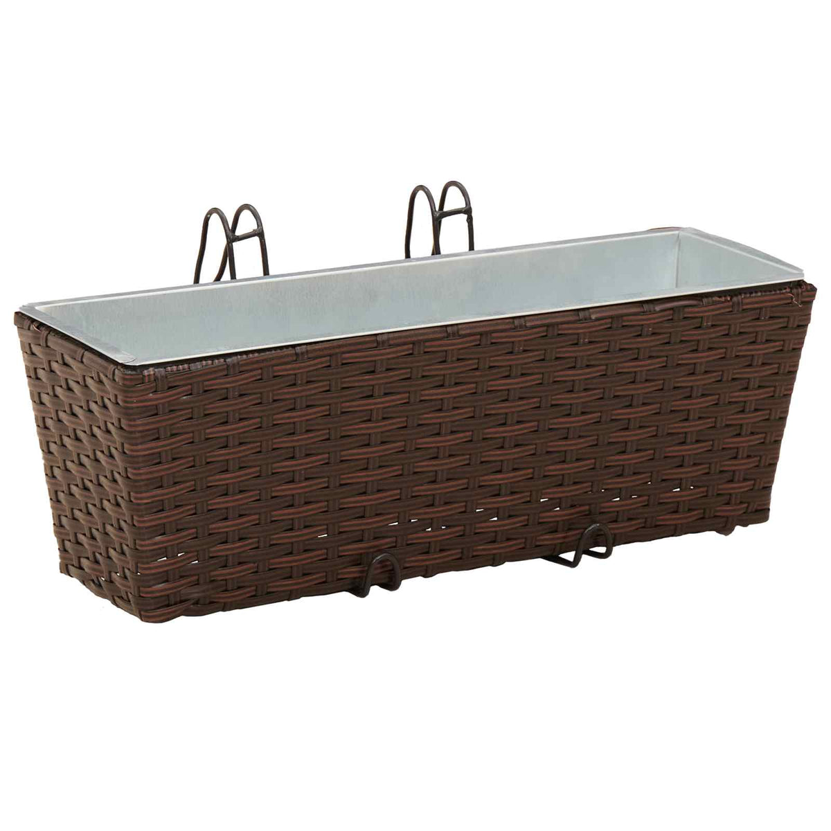 Ograda 2 pcs 50 x 17 x 17 cm Metal