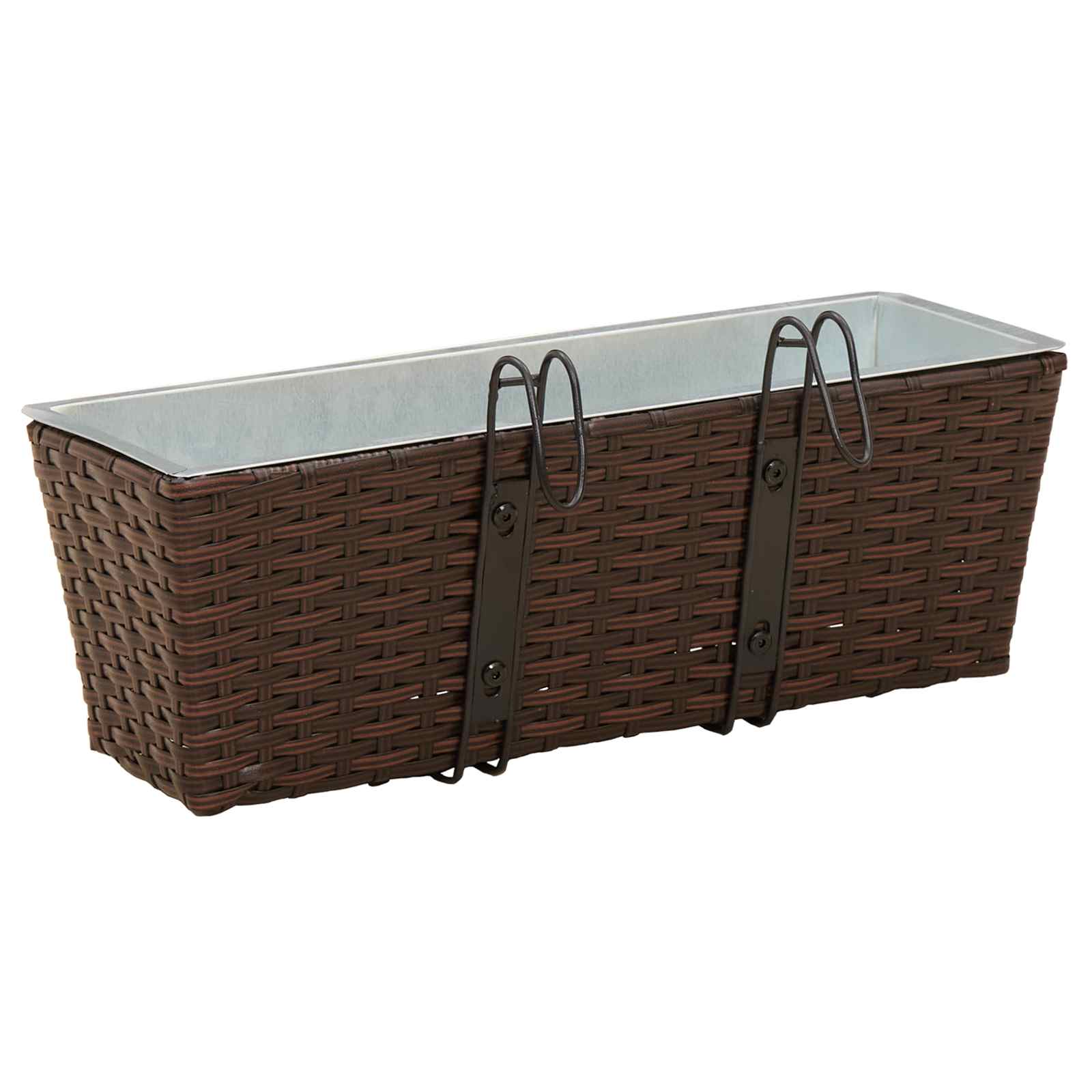 Ograda 2 pcs 50 x 17 x 17 cm Metal