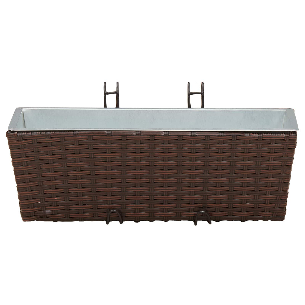 Ograda 2 pcs 50 x 17 x 17 cm Metal