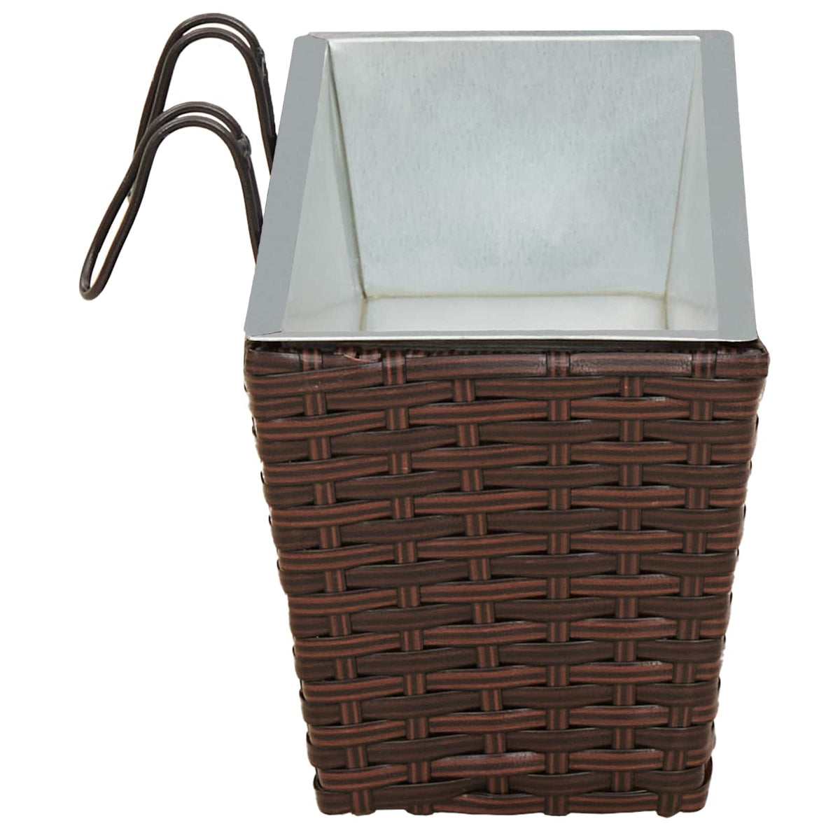 Ograda 2 pcs 50 x 17 x 17 cm Metal