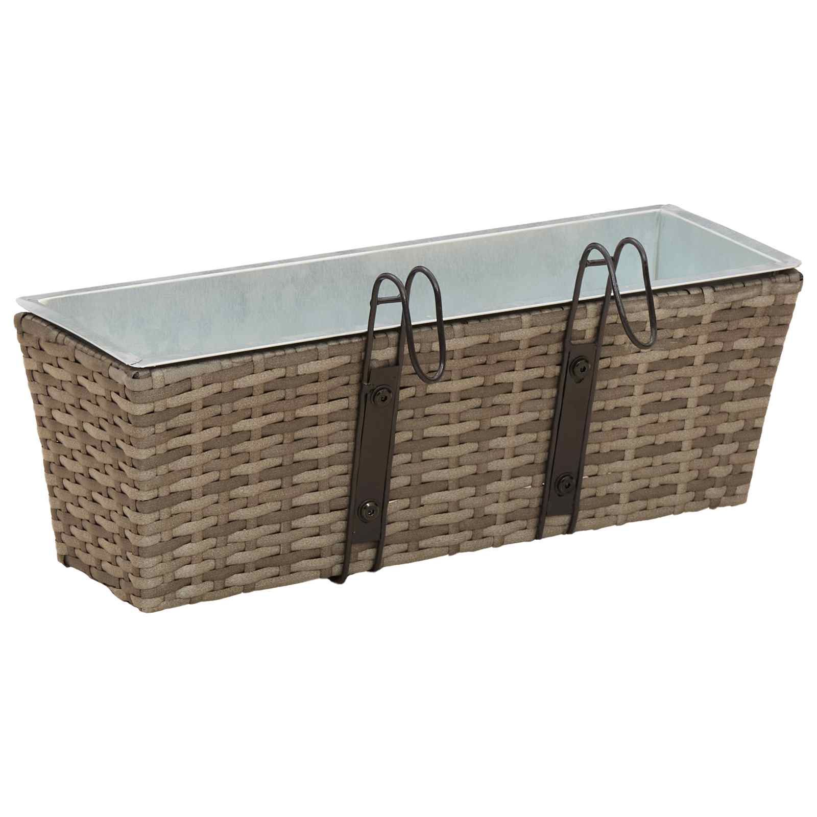 Ograda 2 pcs 50 x 17 x 17 cm Metal