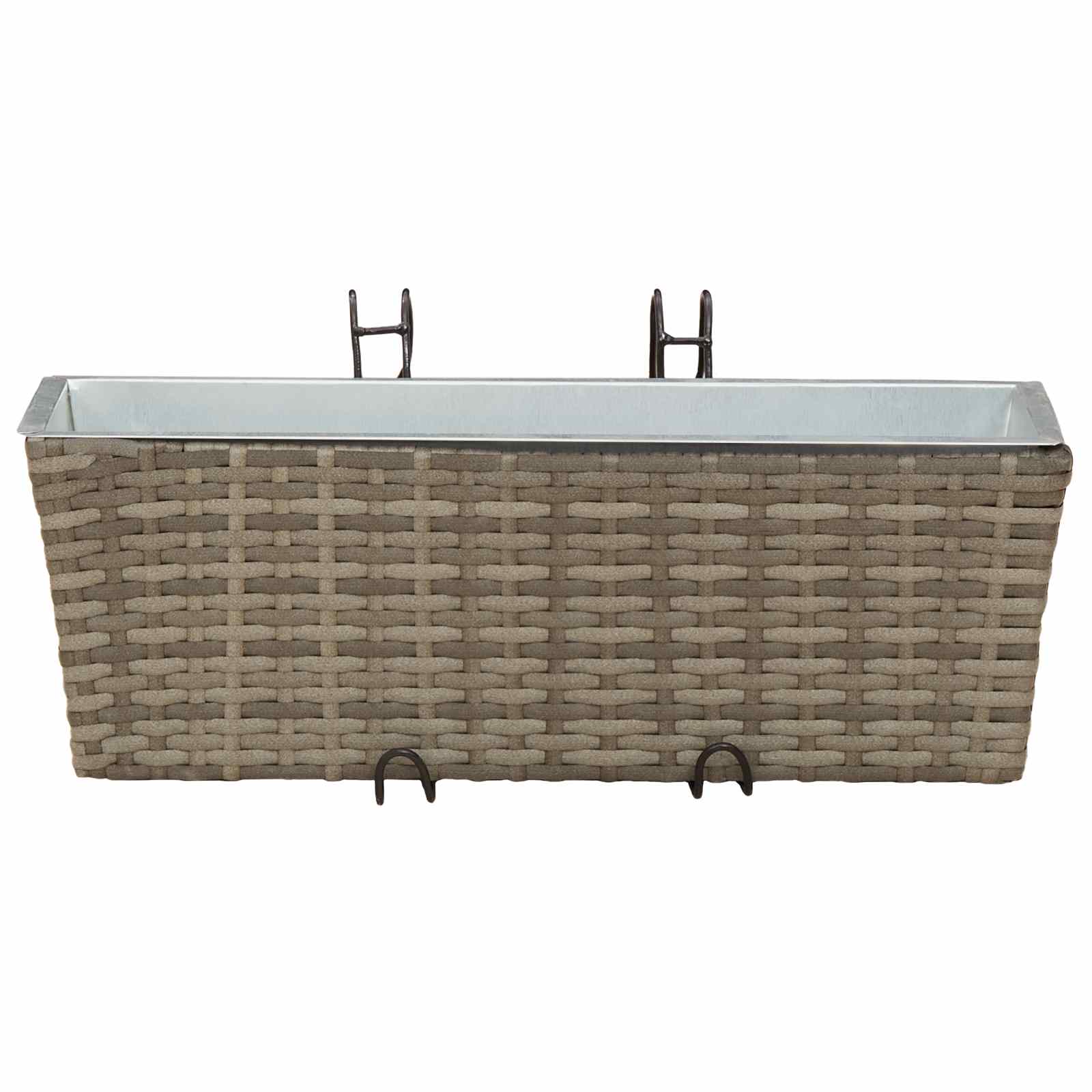 Ograda 2 pcs 50 x 17 x 17 cm Metal