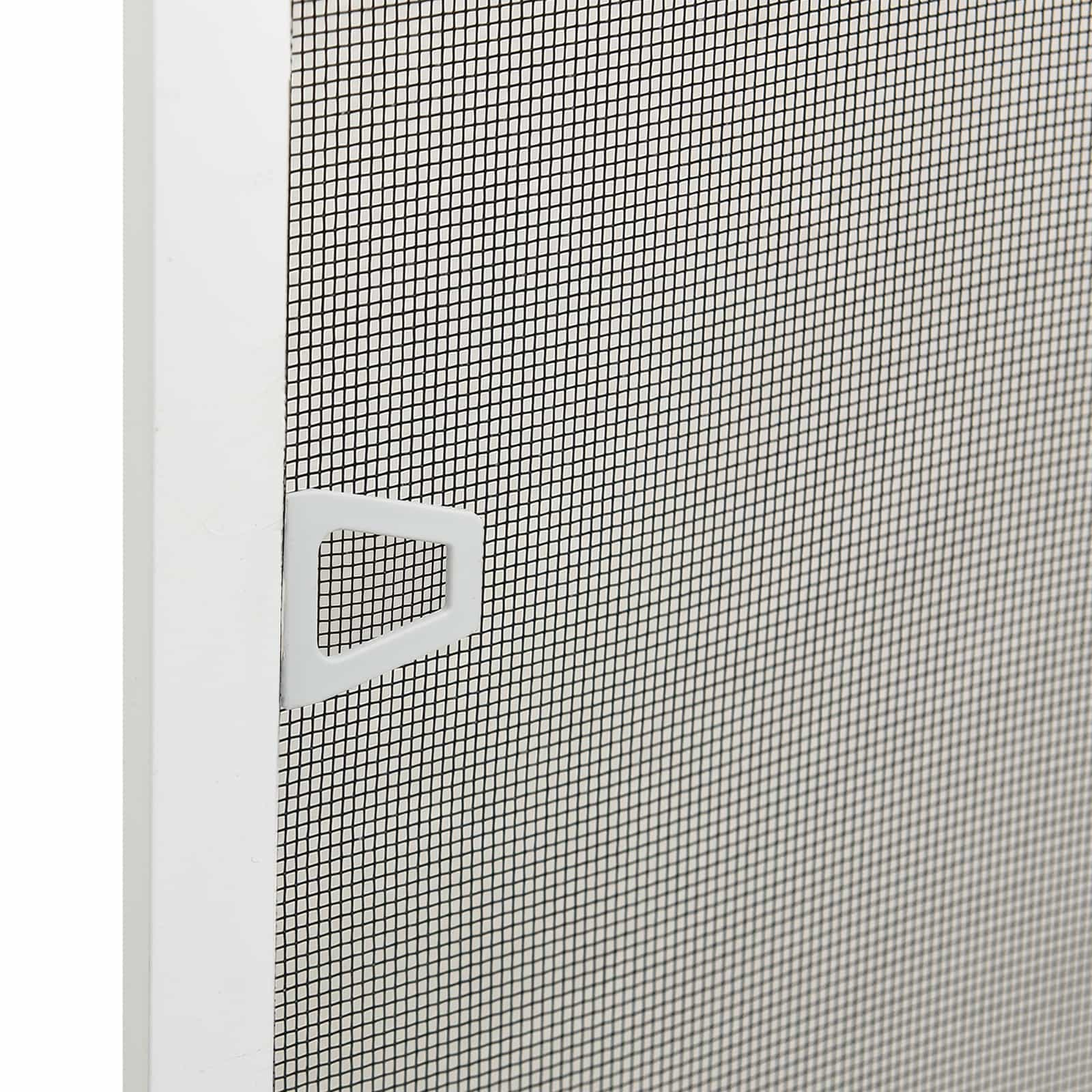 Mreža protiv insekata za prozore Bijela 110 x 130 cm