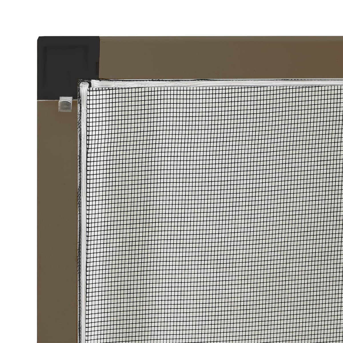 Mreža protiv insekata za prozore Smeđa 110 x 130 cm