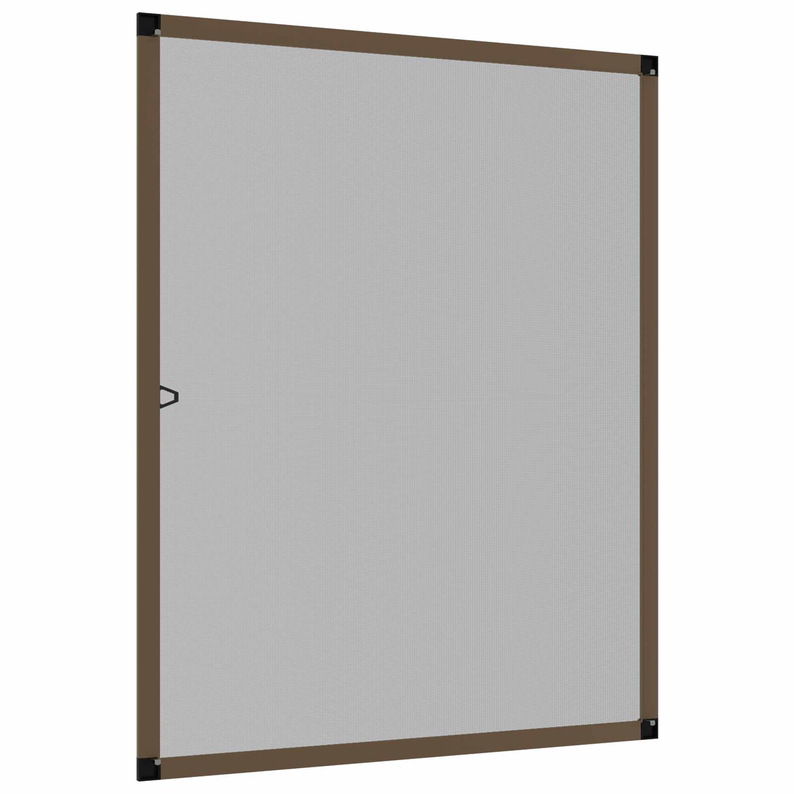 Mreža protiv insekata za prozore Smeđa 110 x 130 cm