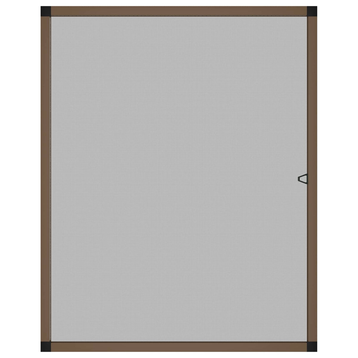 Mreža protiv insekata za prozore Smeđa 130 x 150 cm