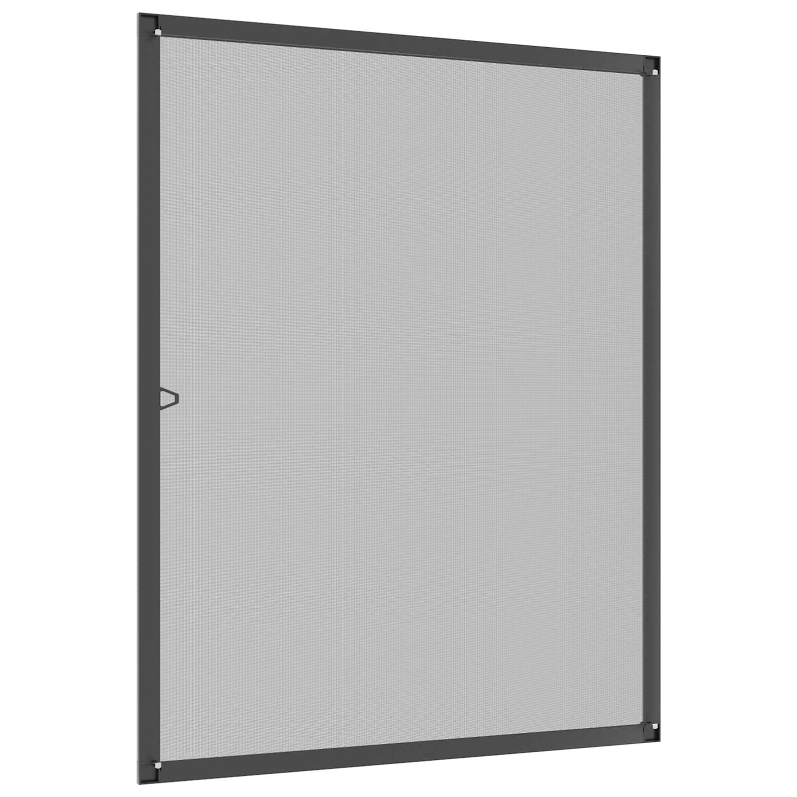Mreža protiv insekata za prozore Antracit 110 x 130 cm
