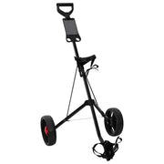 Golf Trolej Crna 66 x 65 x 112 cm Željezo