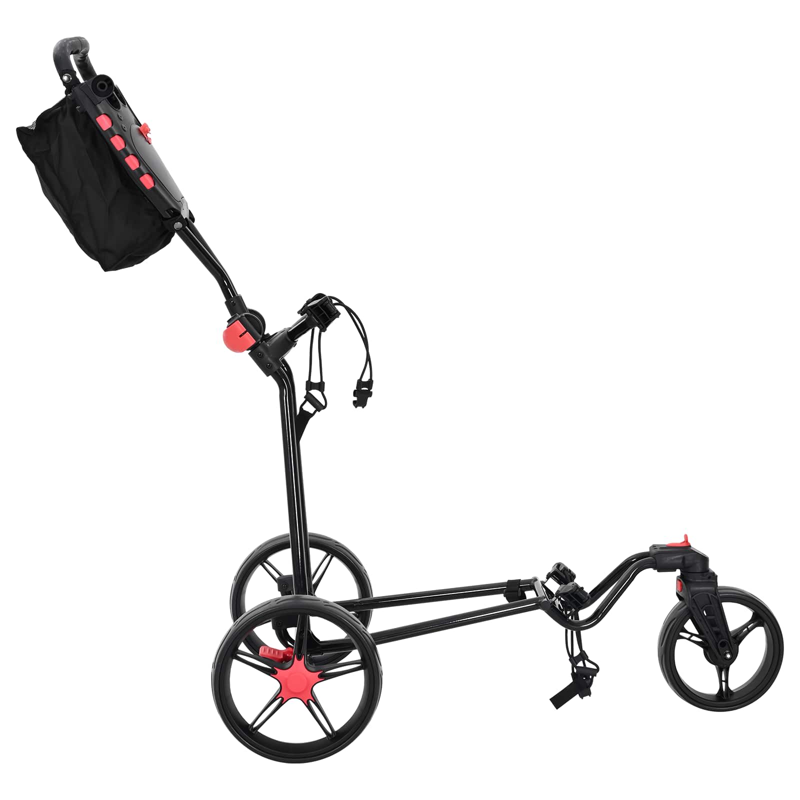 Golf Trolej Crna 110 x 60 x 132 cm Željezo