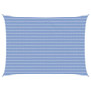 Jedrilica za sunčevu sjenu Plava i bijela 5 x 7 m HDPE
