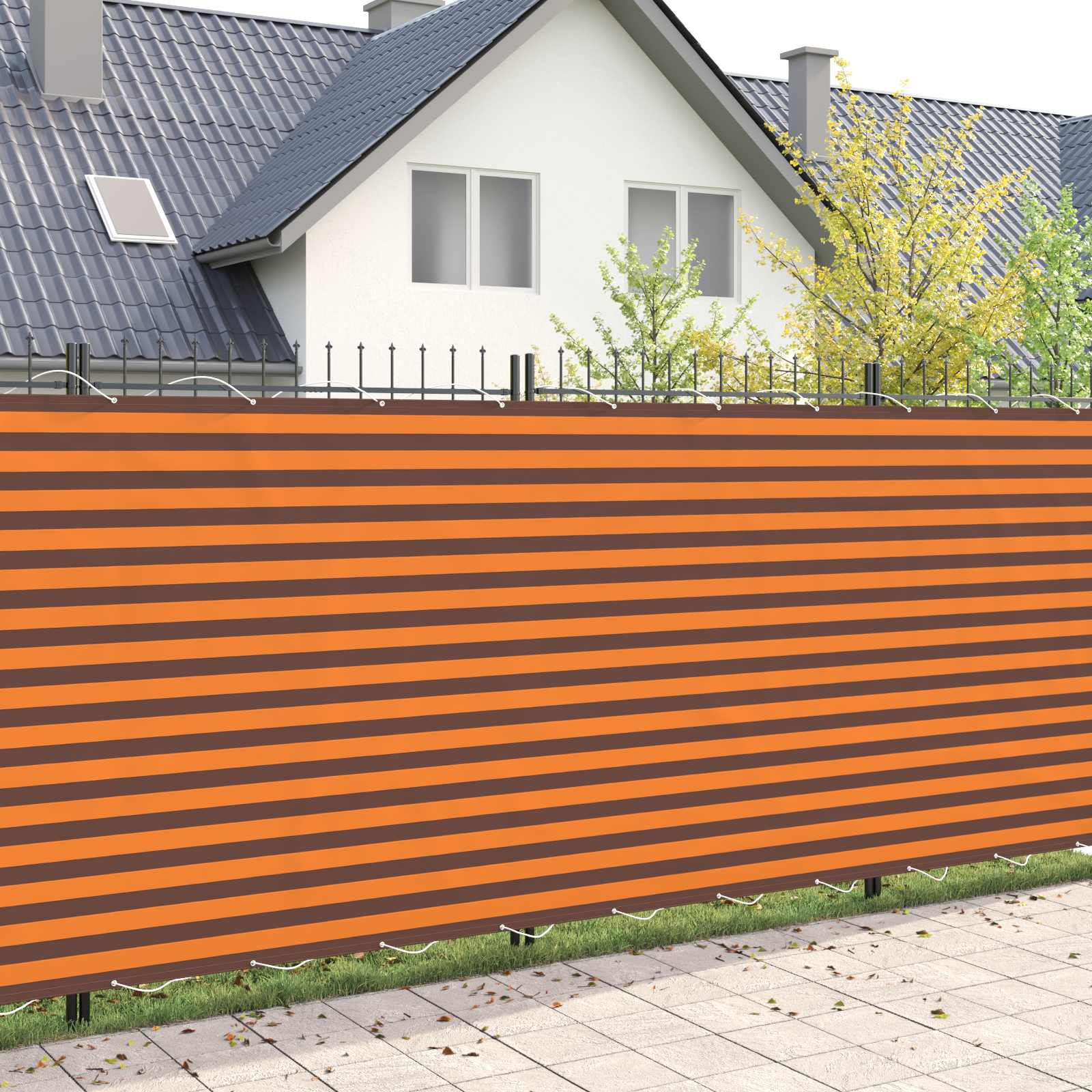 Zaslon za privatnost na balkonu 200 x 400 cm