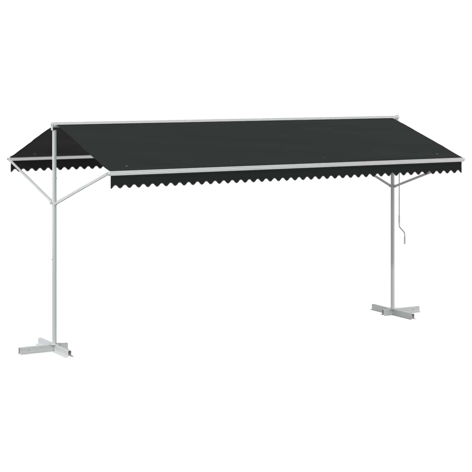 Samostojeća tend Antracit 5 x 3 m Poliester