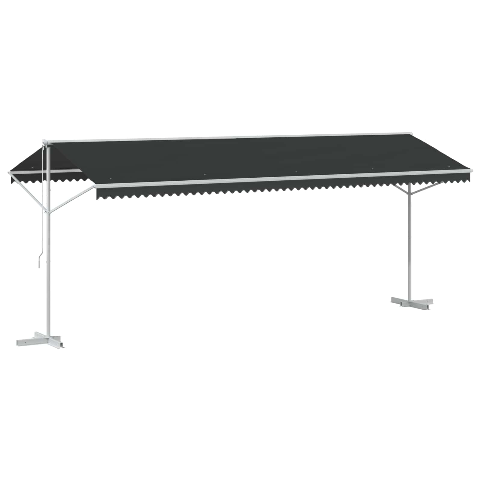 Samostojeća tend Antracit 6 x 3 m Poliester