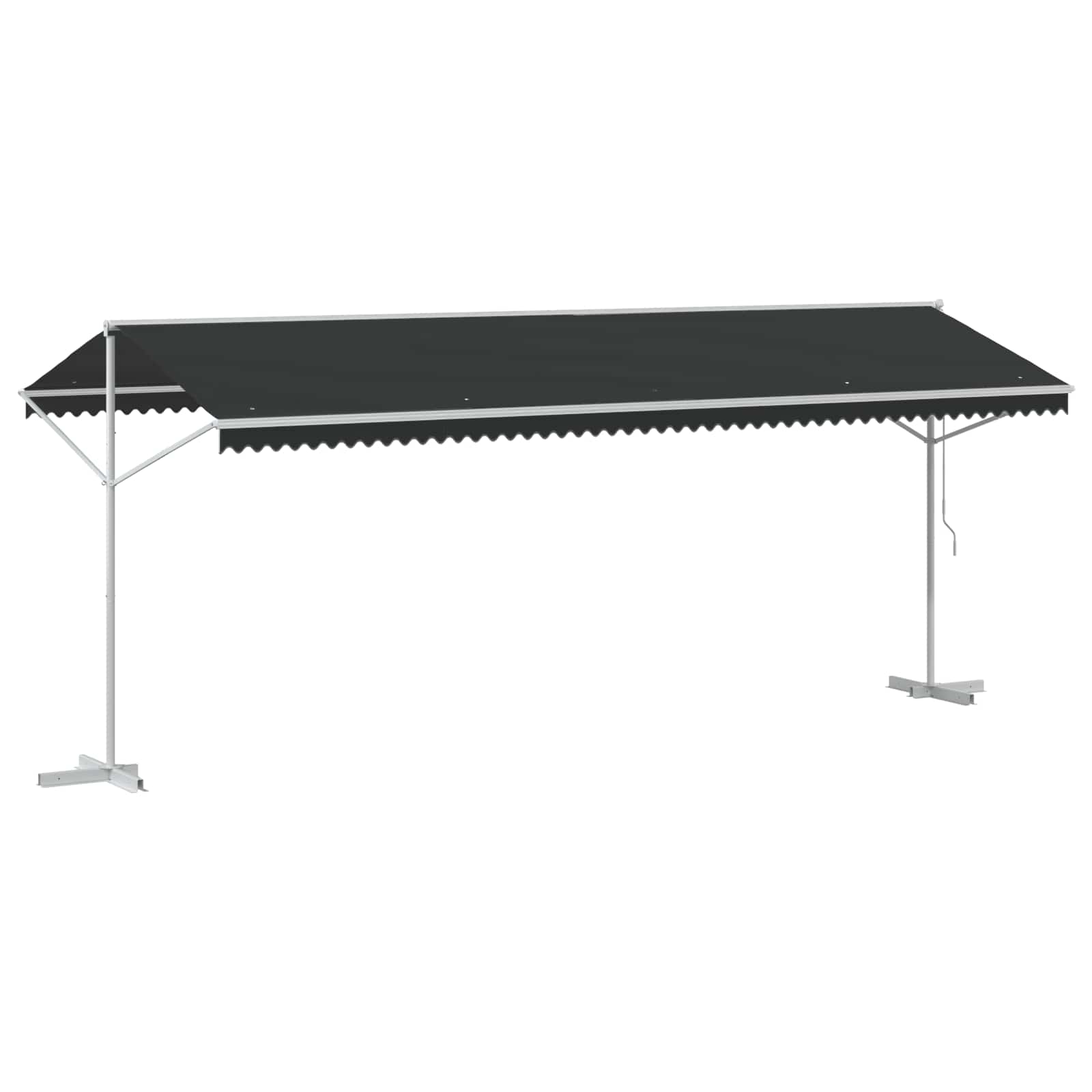 Samostojeća tend Antracit 6 x 3 m Poliester