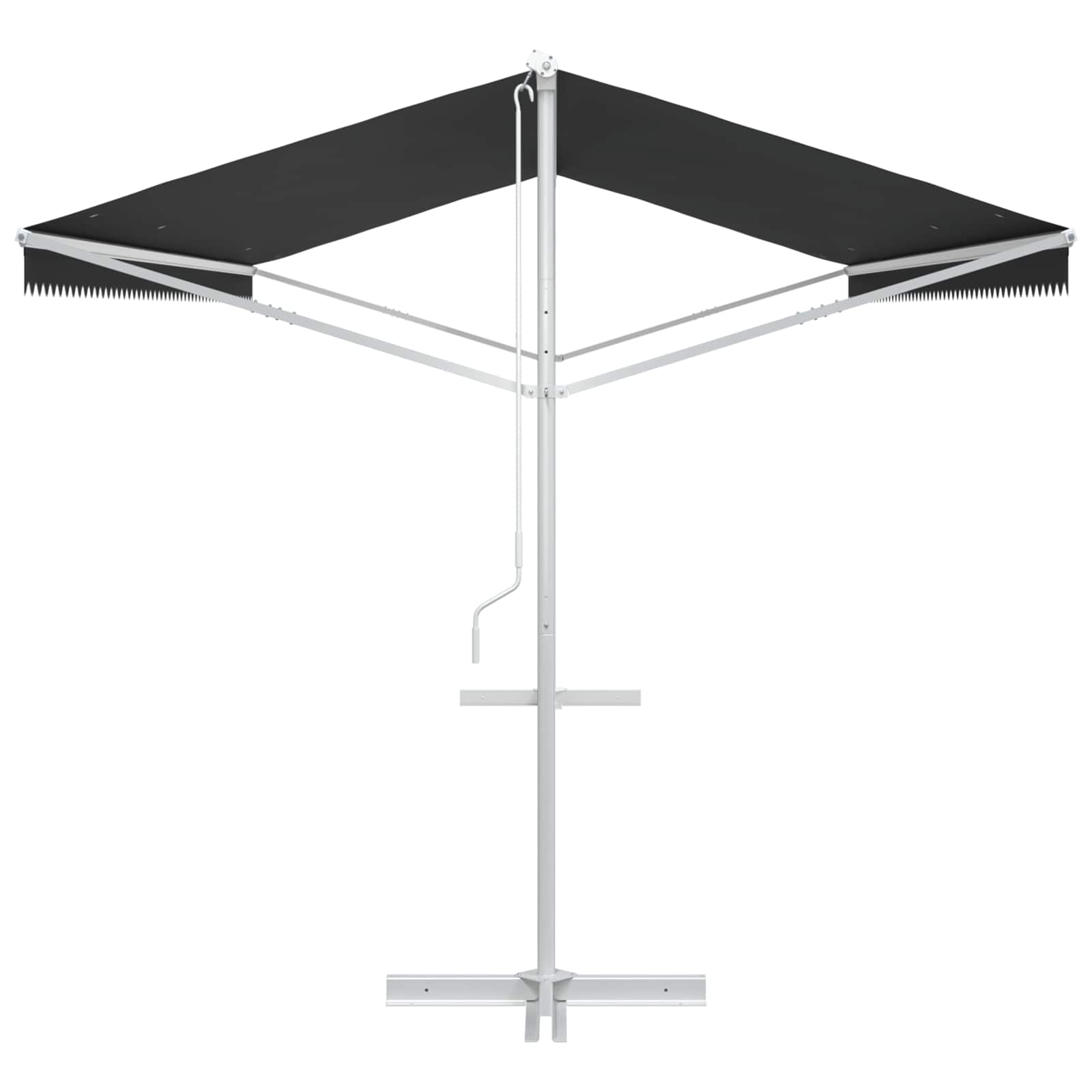 Samostojeća tend Antracit 6 x 3 m Poliester