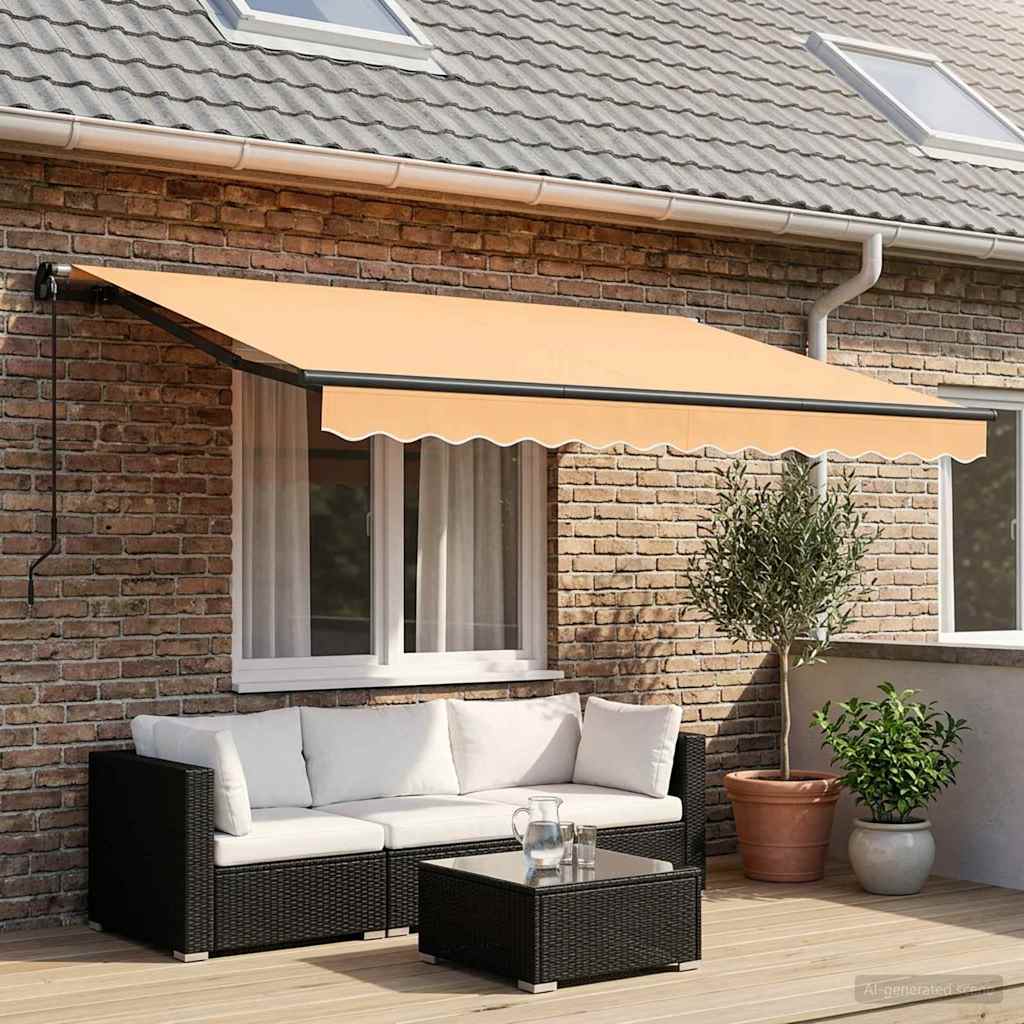 Skrovita tenda Pijesak 2,5 x 2 m tkanina