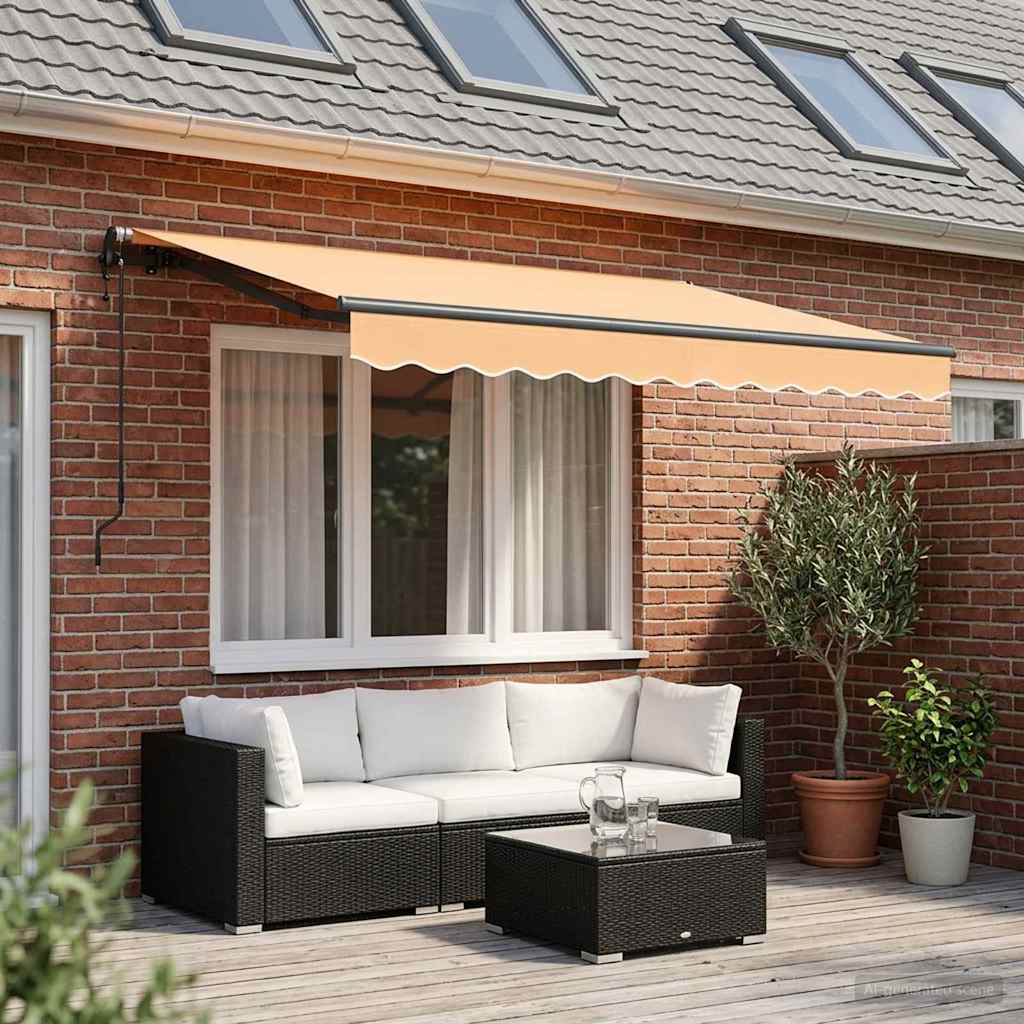 Skrovita tenda Pijesak 2,5 x 2 m tkanina
