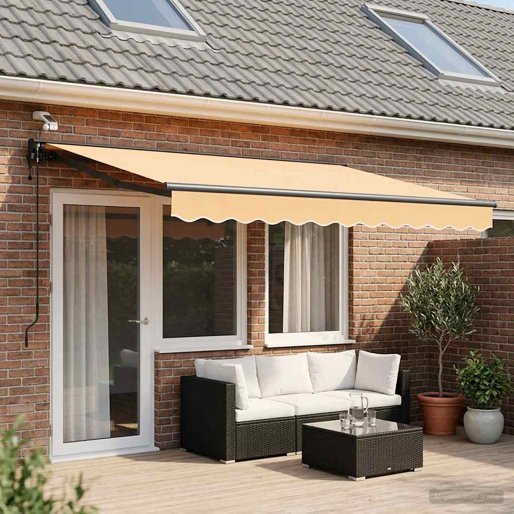 Električna retraktabilna tenda Pijesak 4 x 2 m