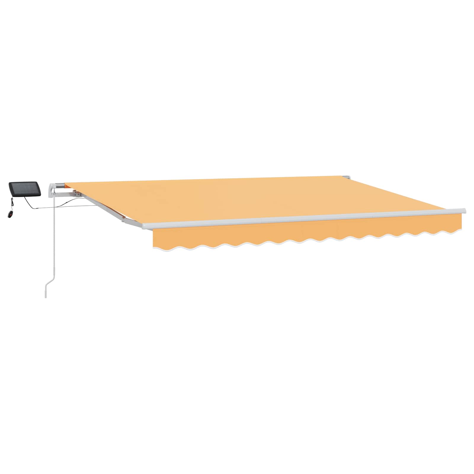 Povlačivi tende Pijesak 400 × 300 cm Tkanina i Aluminij