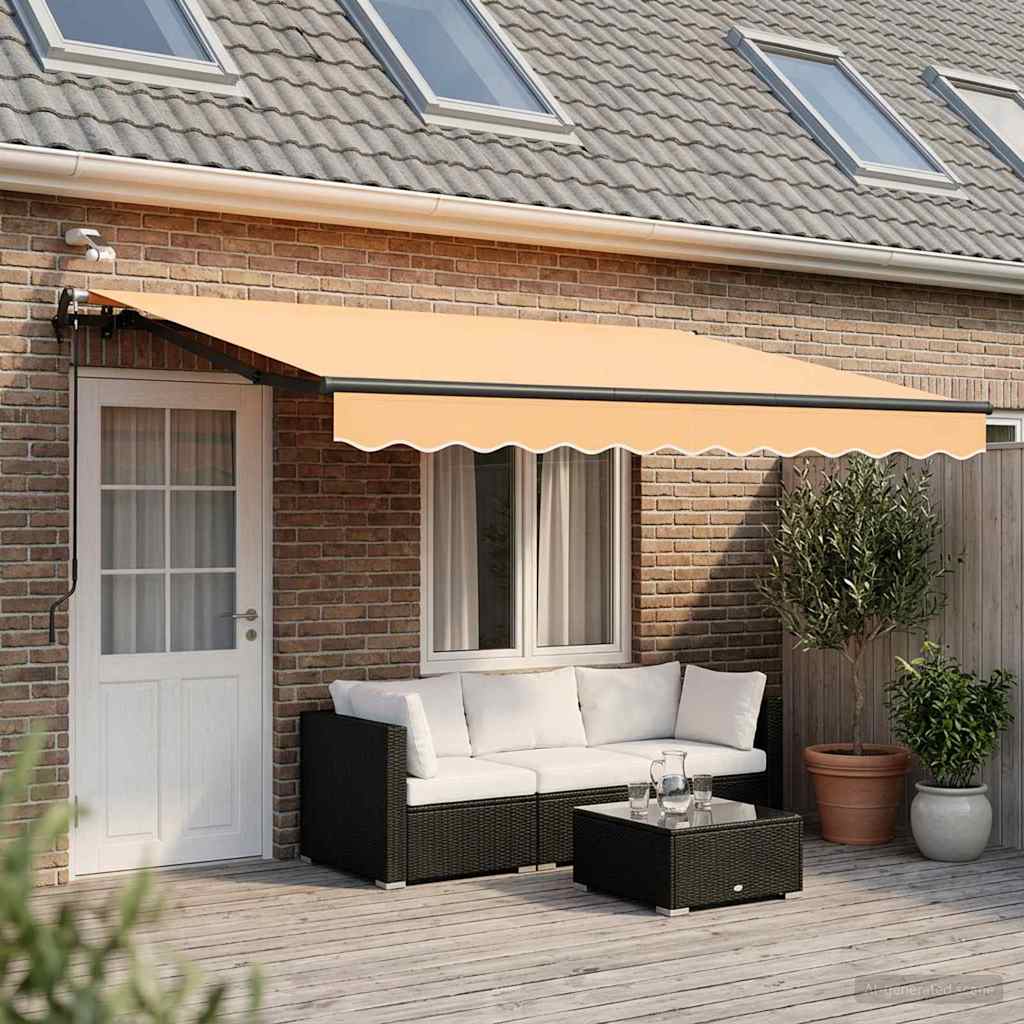 Tkanina za tende Pijesak 400 × 300 cm Poliester