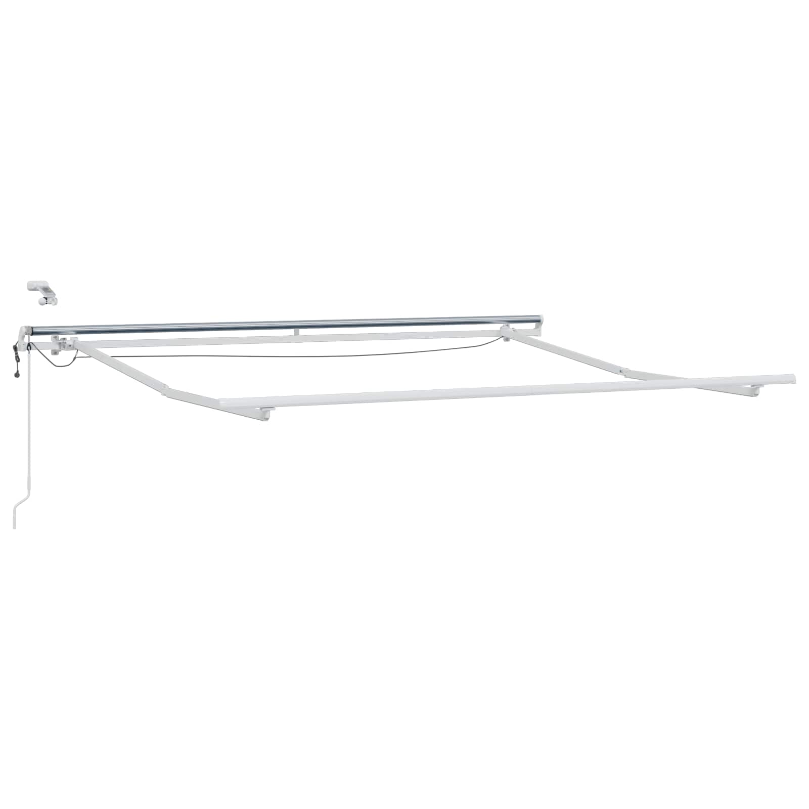 Tkanina za tende Sivosmeđa 400 × 350 cm Poliester