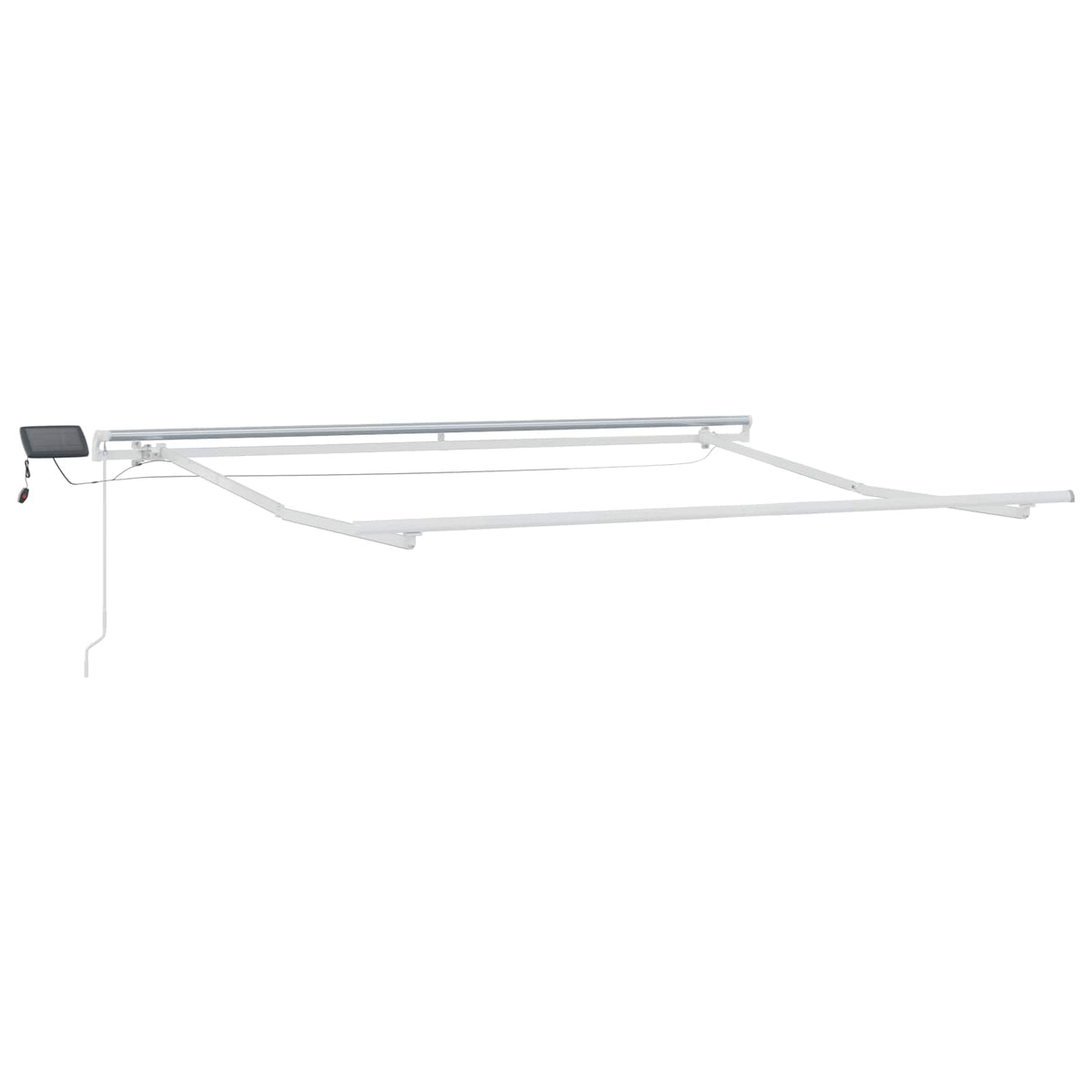Povlačivi tende Pijesak 500 × 300 cm Tkanina i Aluminij