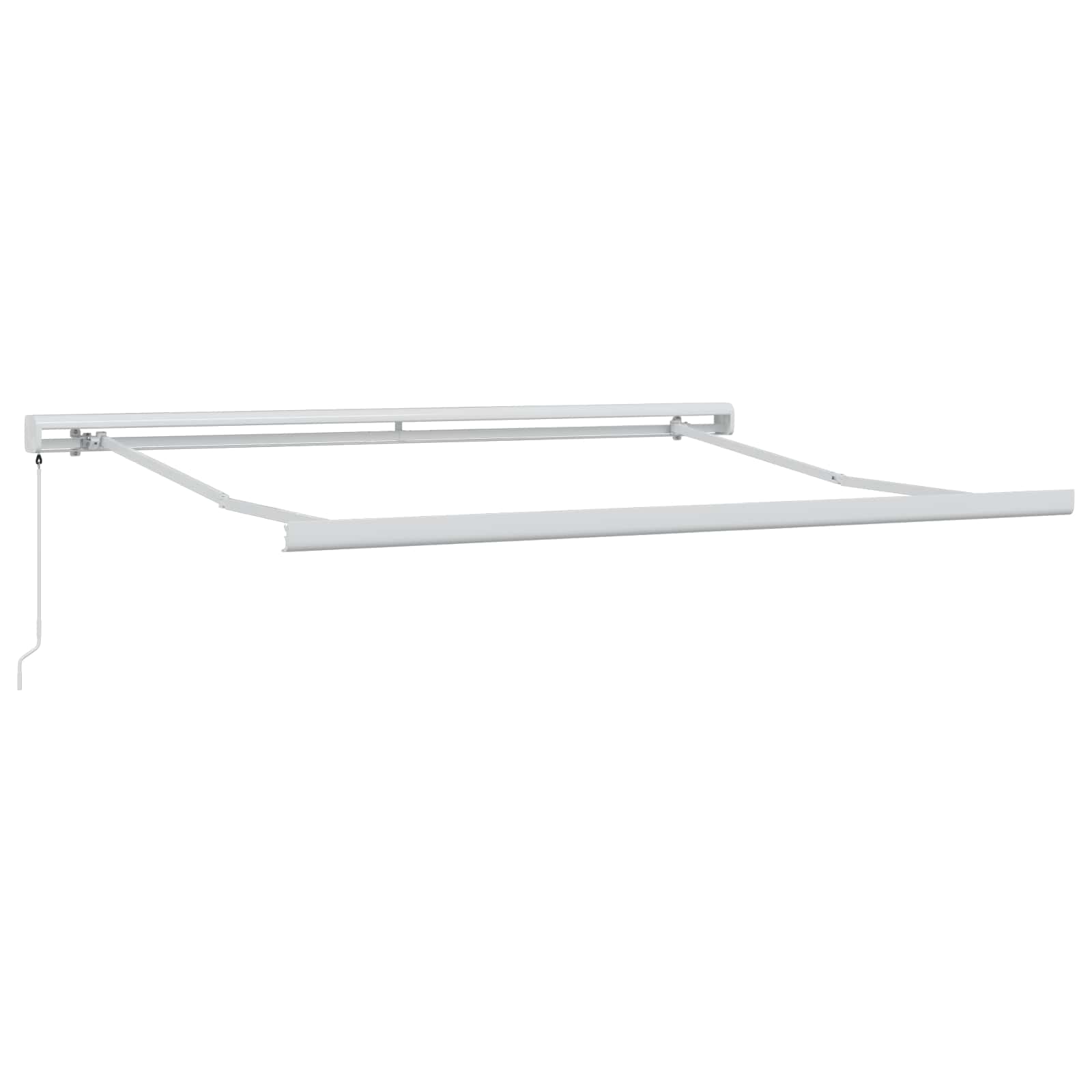 Povlačivi tende Pijesak 500 × 300 cm Platno i Aluminij