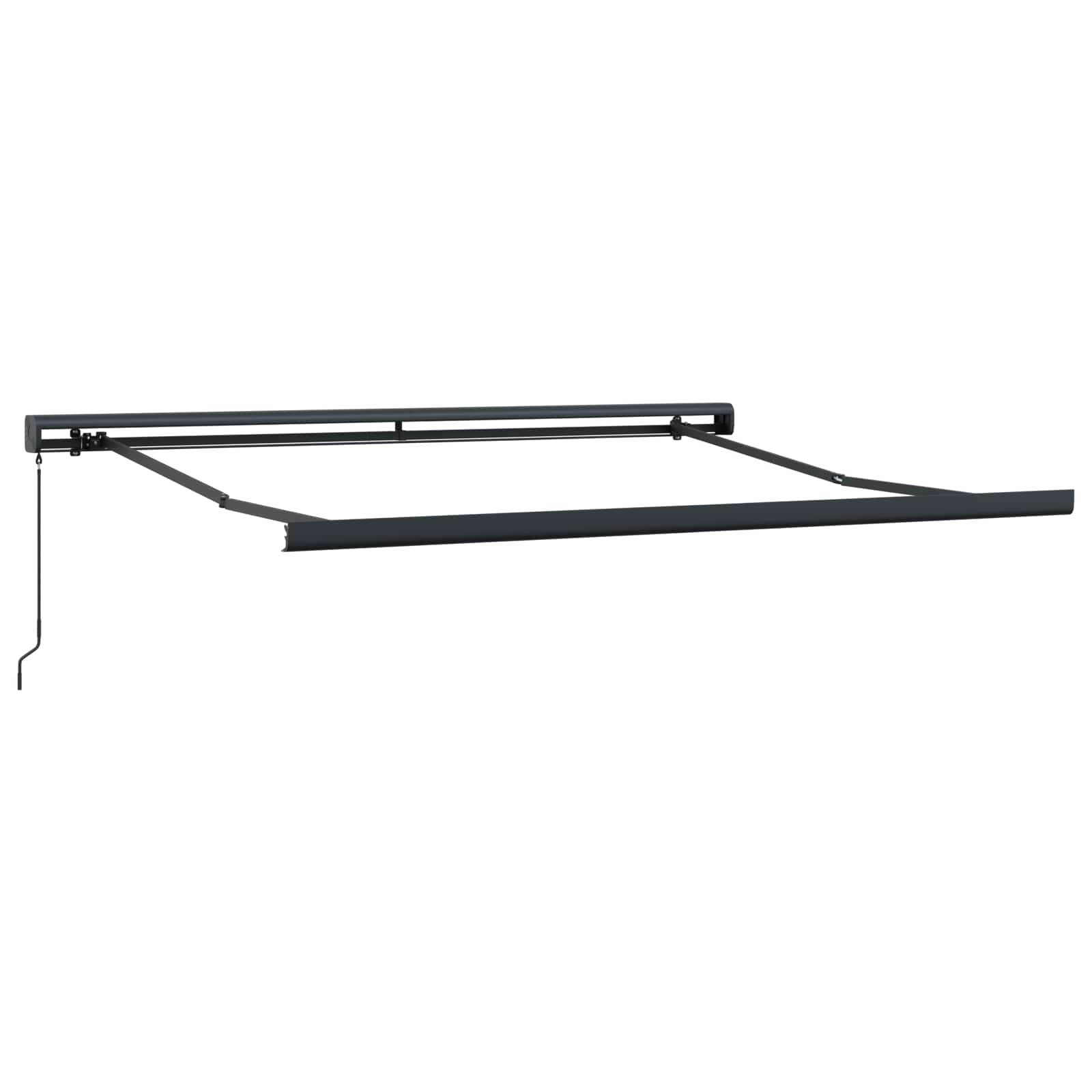 Povlačivi tende Pijesak 500 × 300 cm Platno i Aluminij