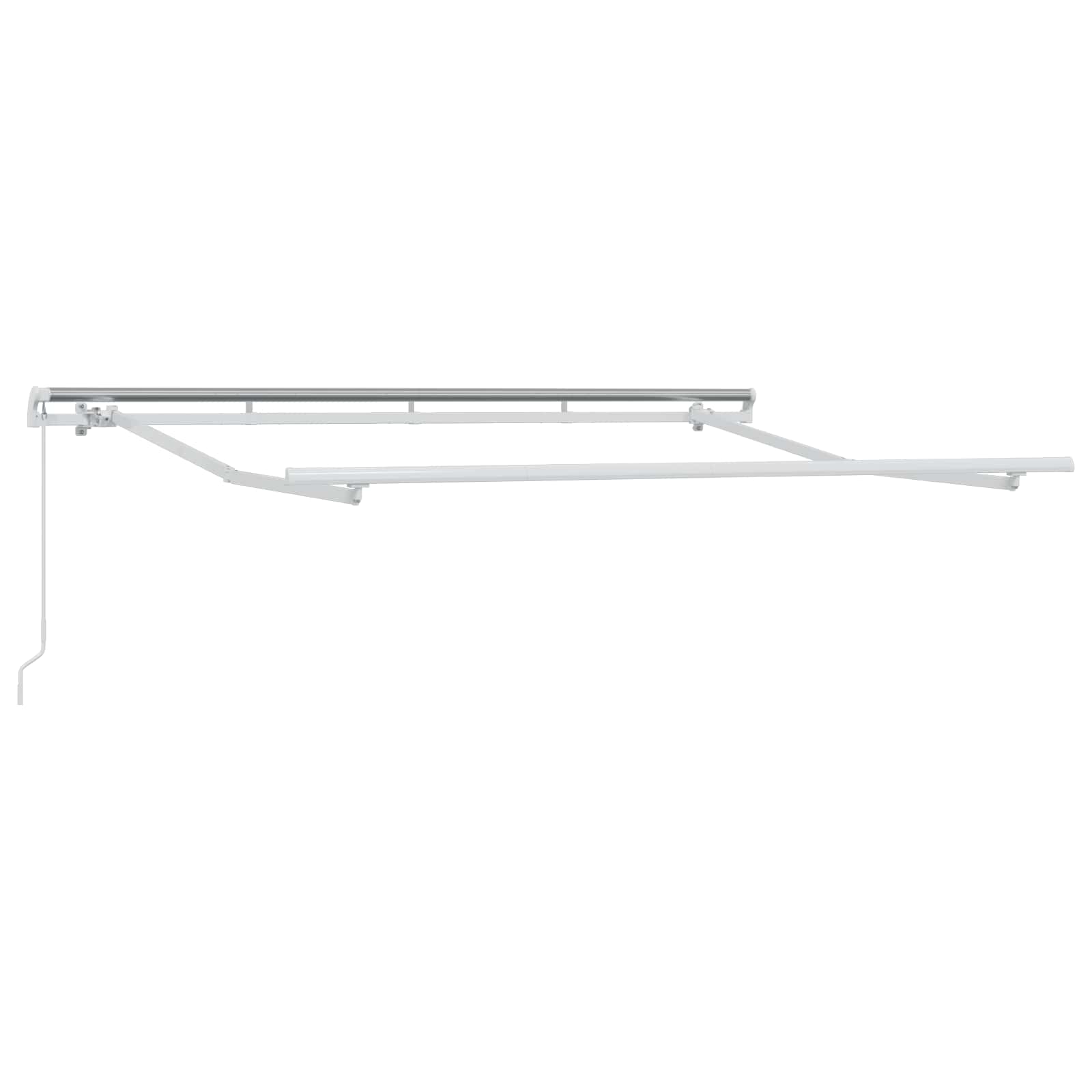 Povlačivi tende Pijesak 600 cm Poliester i aluminij