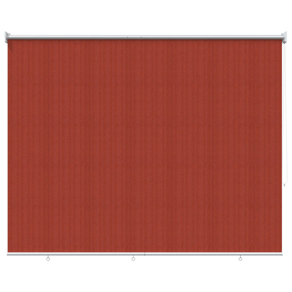 Vanjska roleta 90% blokada UV zraka Terrakota 120 x 140 cm HDPE