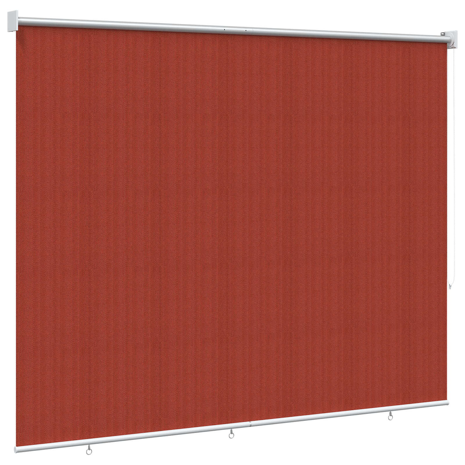 Vanjska roleta 90% blokada UV zraka Terrakota 140 x 140 cm HDPE