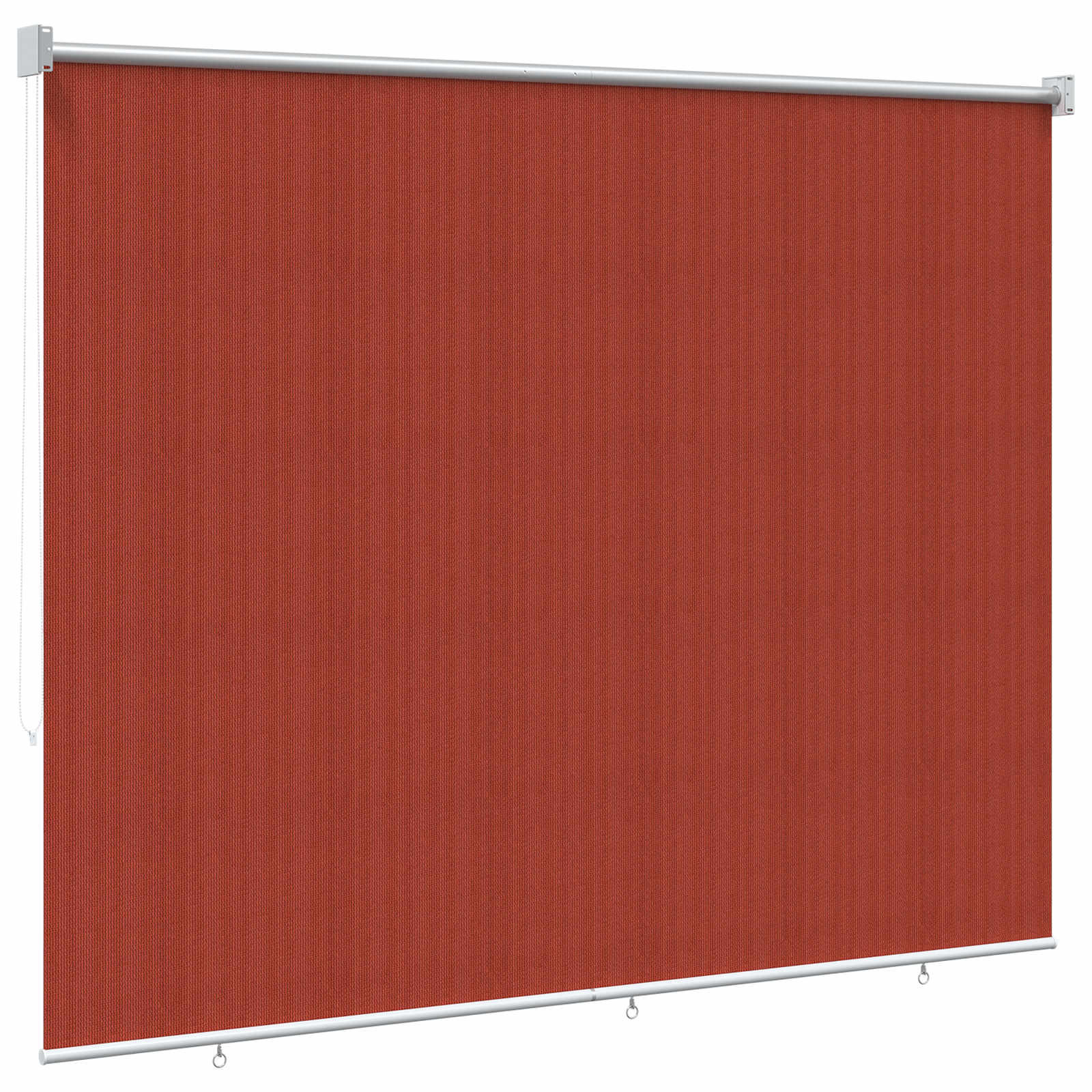 Vanjska roleta 90% blokada UV zraka Terrakota 140 x 140 cm HDPE
