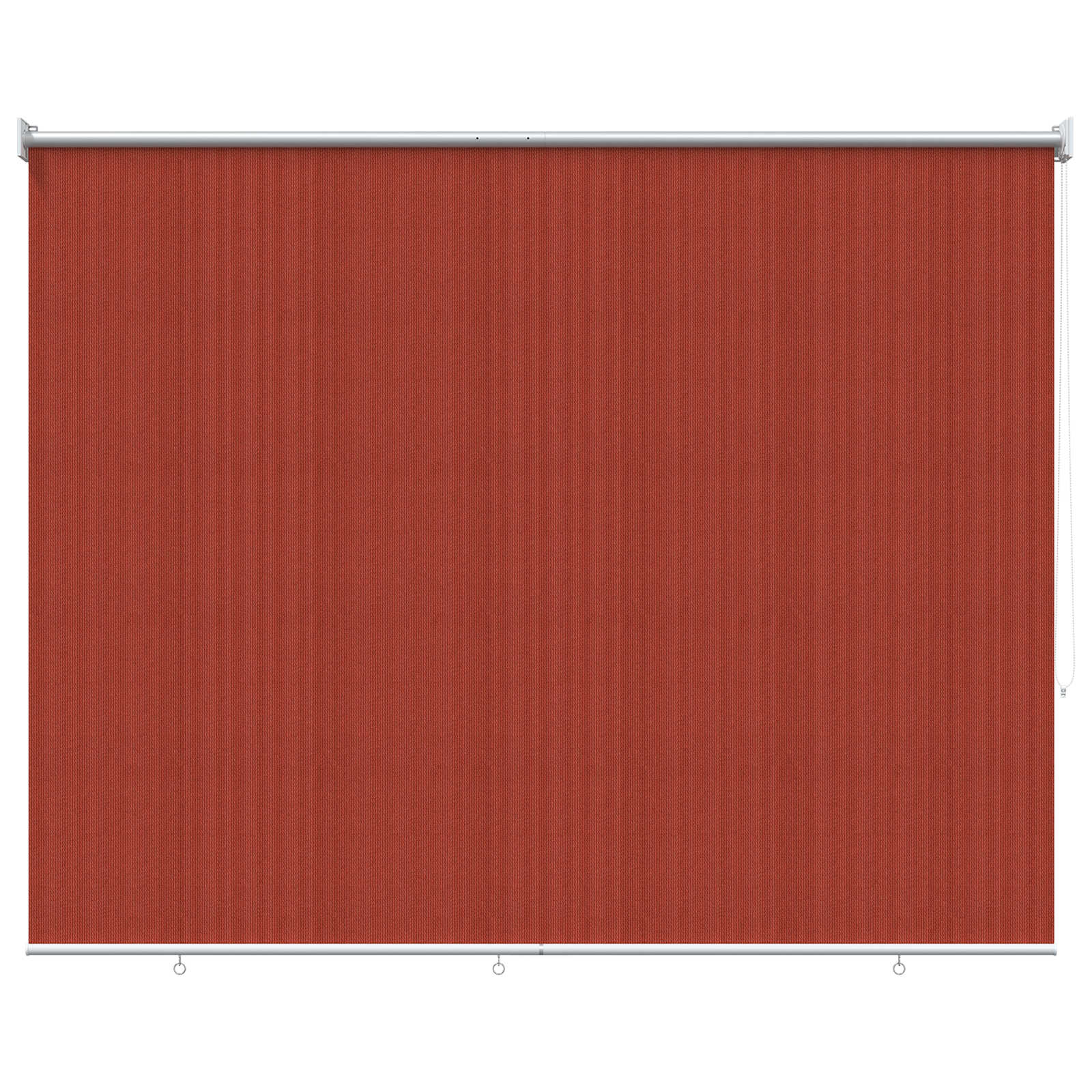 Vanjska roleta 90% blokada UV zraka Terrakota 140 x 140 cm HDPE