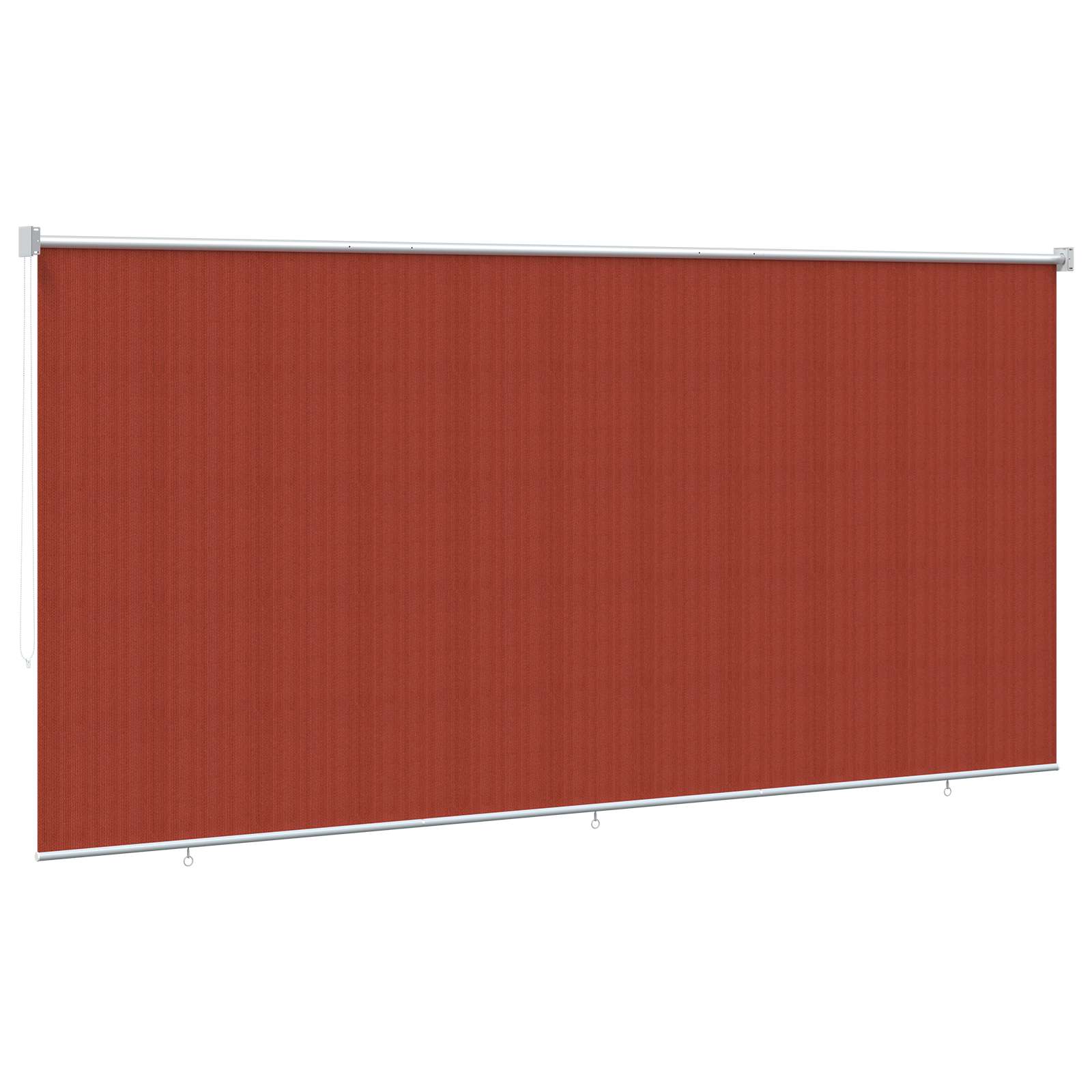 Vanjska roleta 90% blokada UV zraka Terrakota 350 x 140 cm HDPE