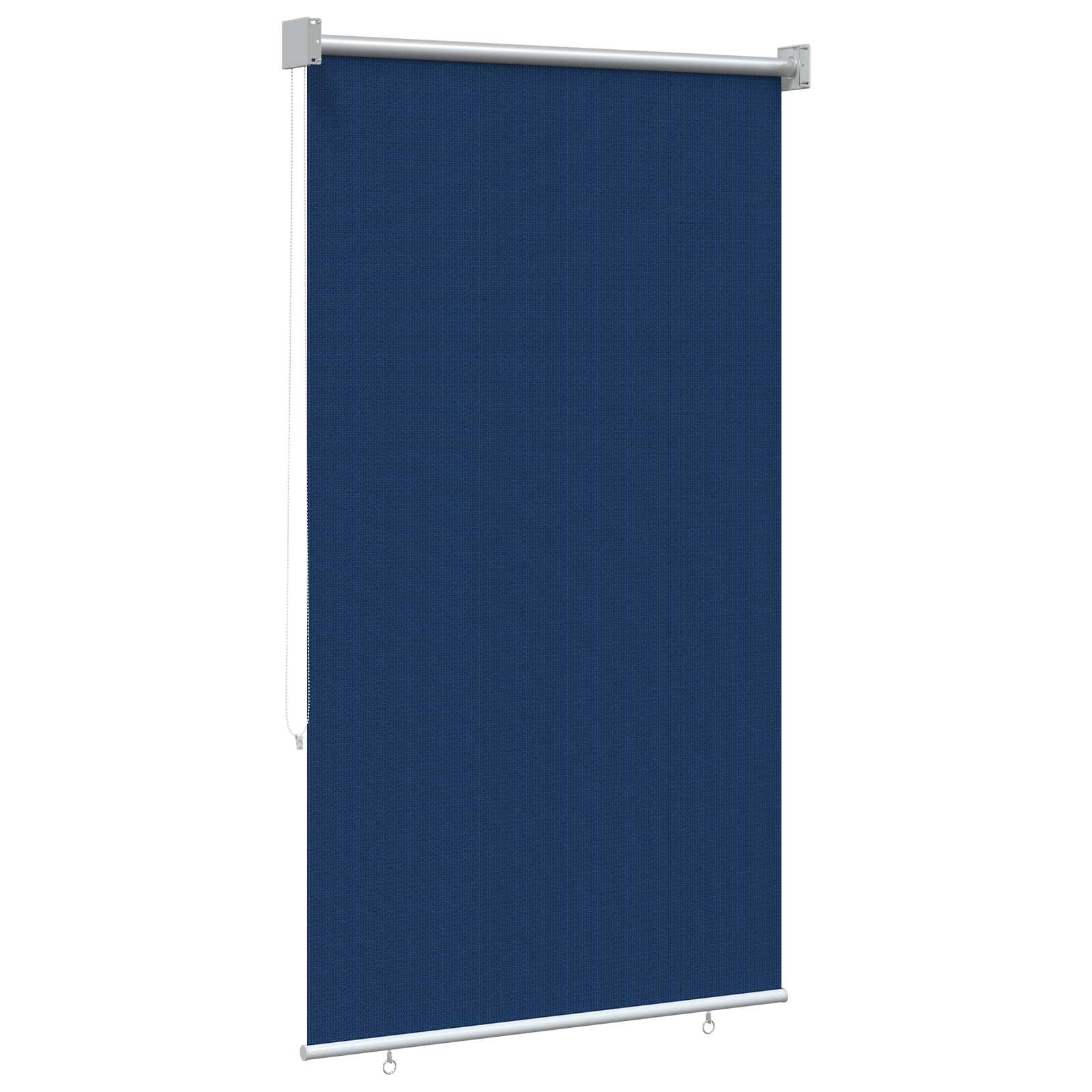 Vanjska roleta 90% blokada UV zraka Plava 80 x 140 cm HDPE