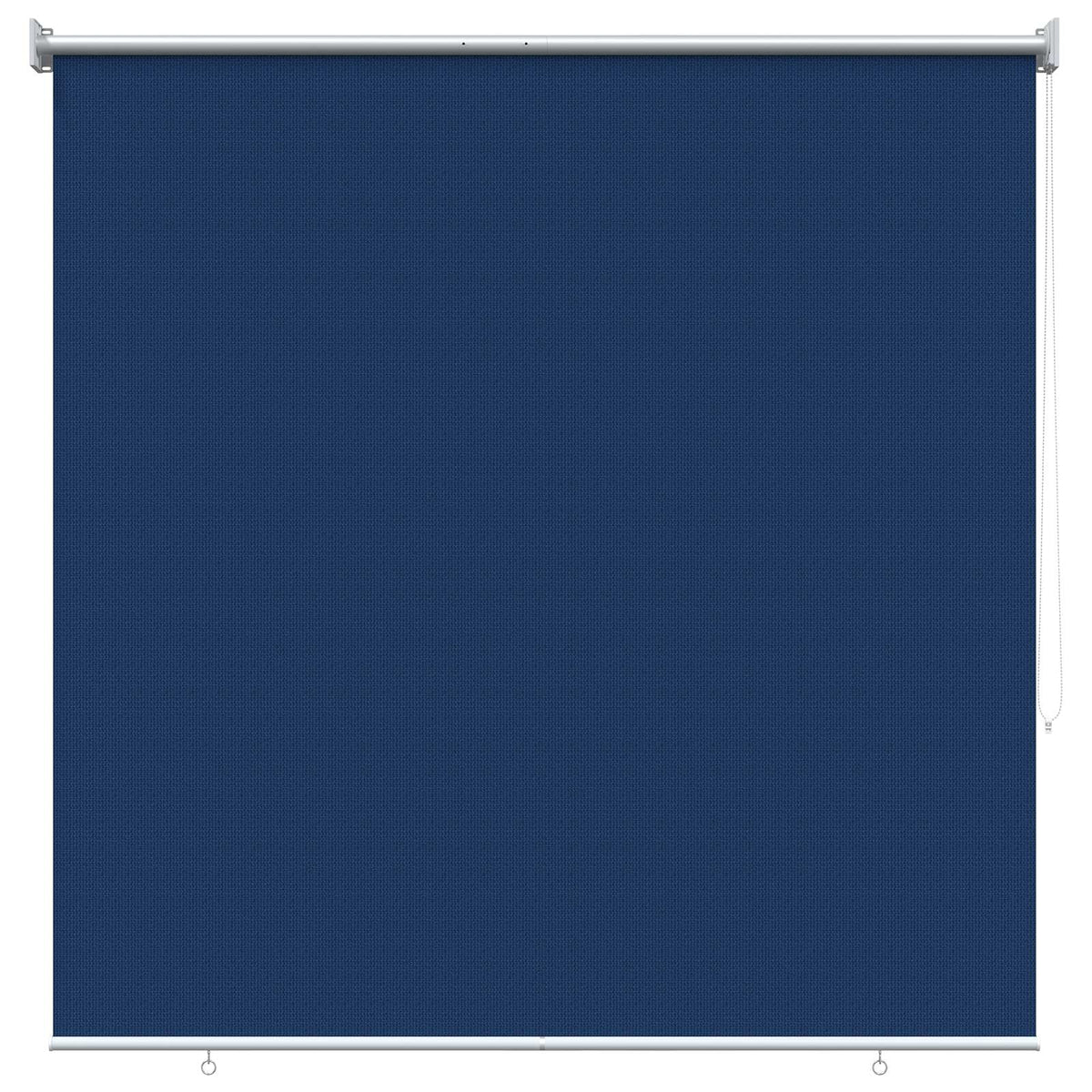 Vanjska roleta 90% blokada UV zraka Plava 140 x 140 cm HDPE
