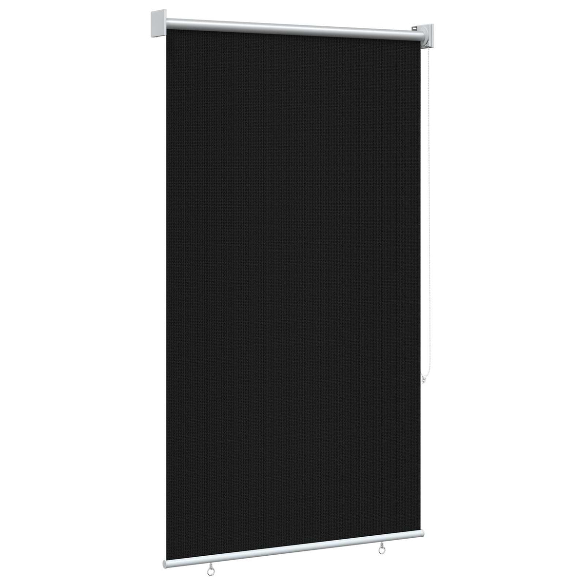 Vanjska roleta 90% blokada UV zraka Crna 80 x 140 cm HDPE
