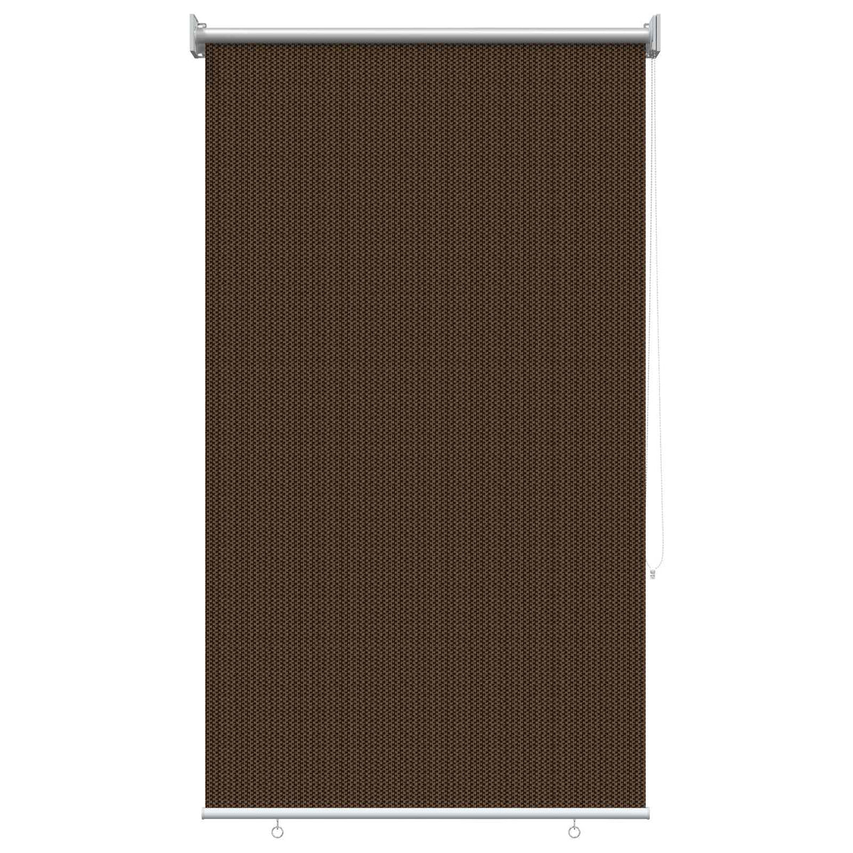 Vanjska roleta 90% blokada UV zraka Smeđa 80 x 140 cm HDPE
