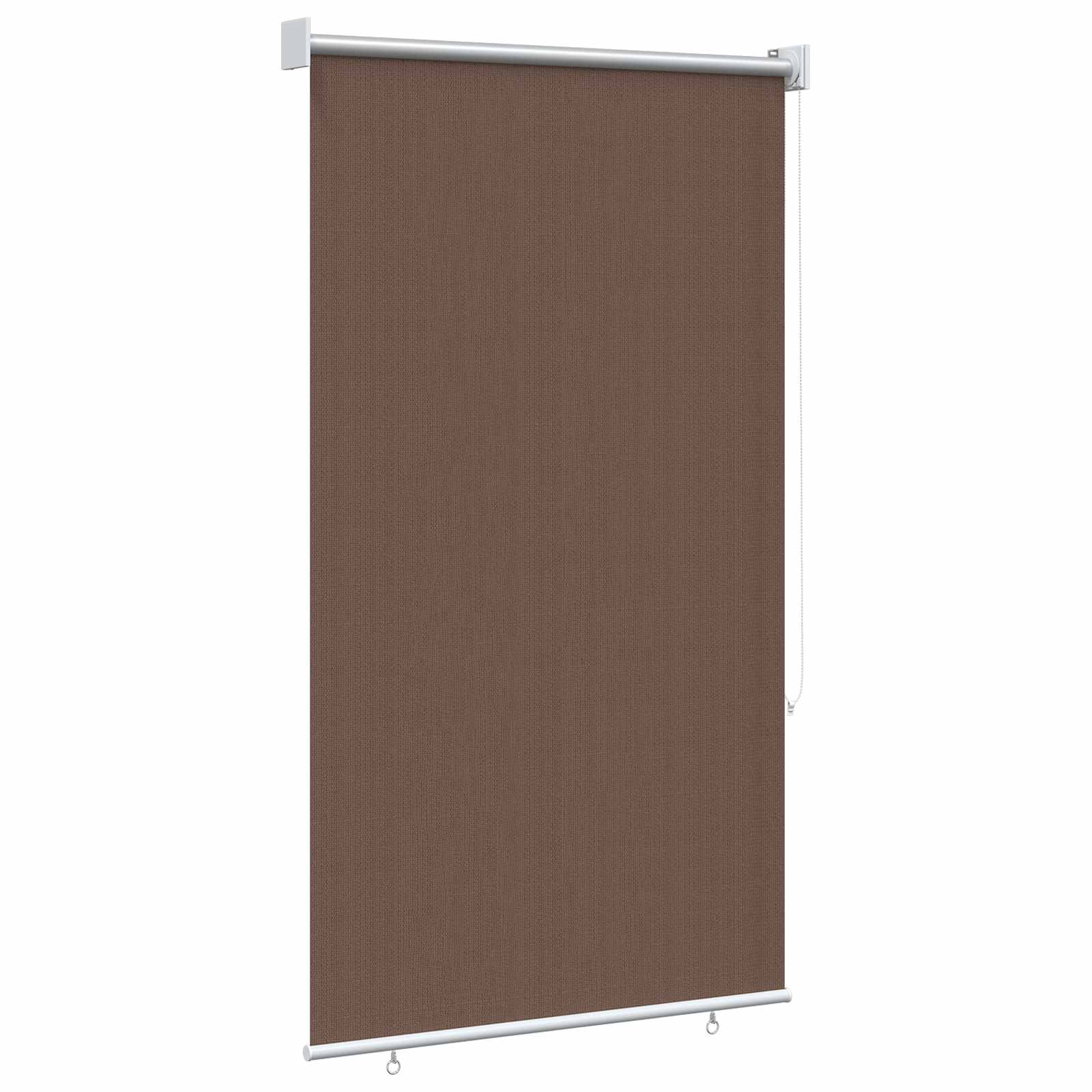 Vanjska roleta 90% blokada UV zraka Sivosmeđa 80 x 140 cm HDPE