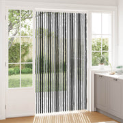 Zavjesa protiv insekata Chenille Siva i crna 118 x 220 cm