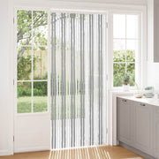 Zavjesa protiv insekata Chenille Siva i bijela 100 x 230 cm