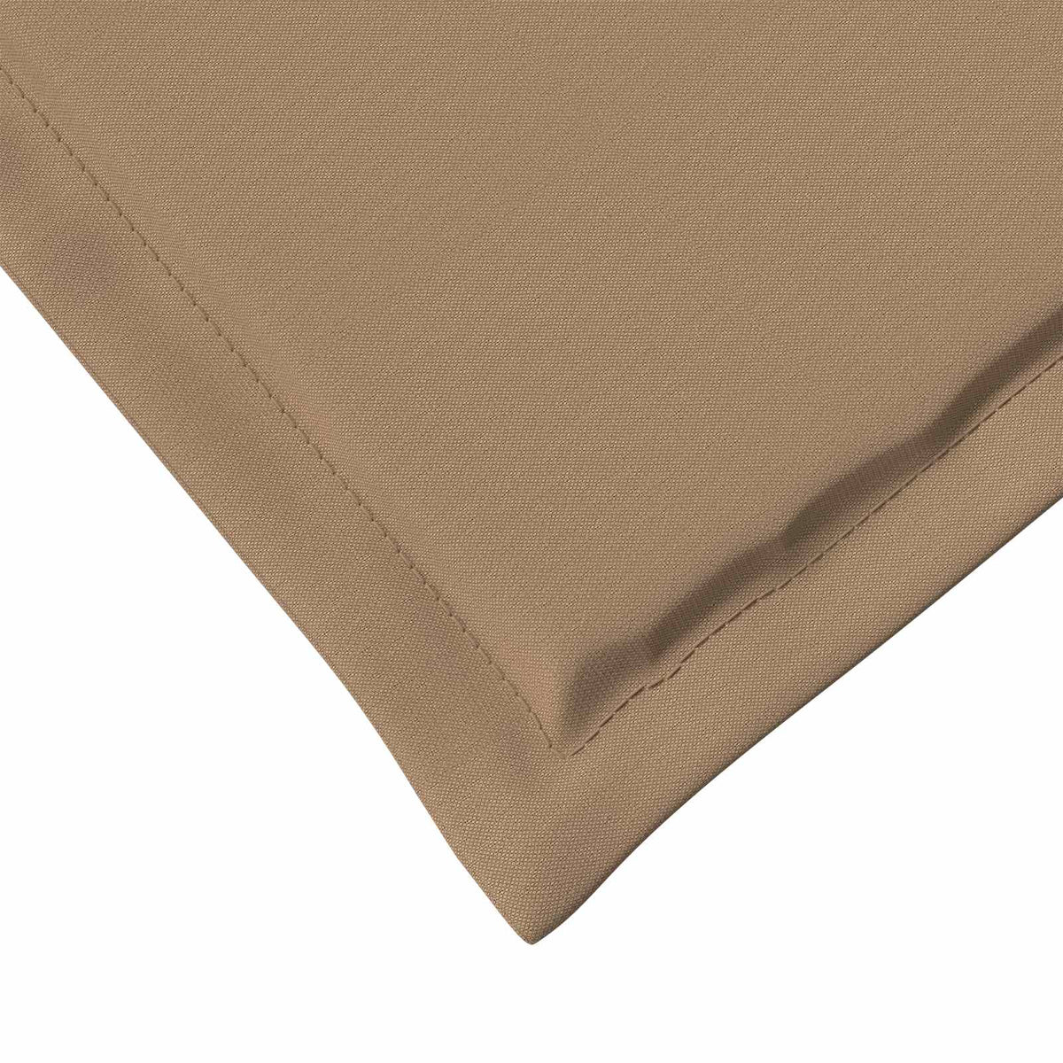 Jastučići za sjedenje 2 pcs Sivosmeđa 47 x 36 x 2 cm Poliester
