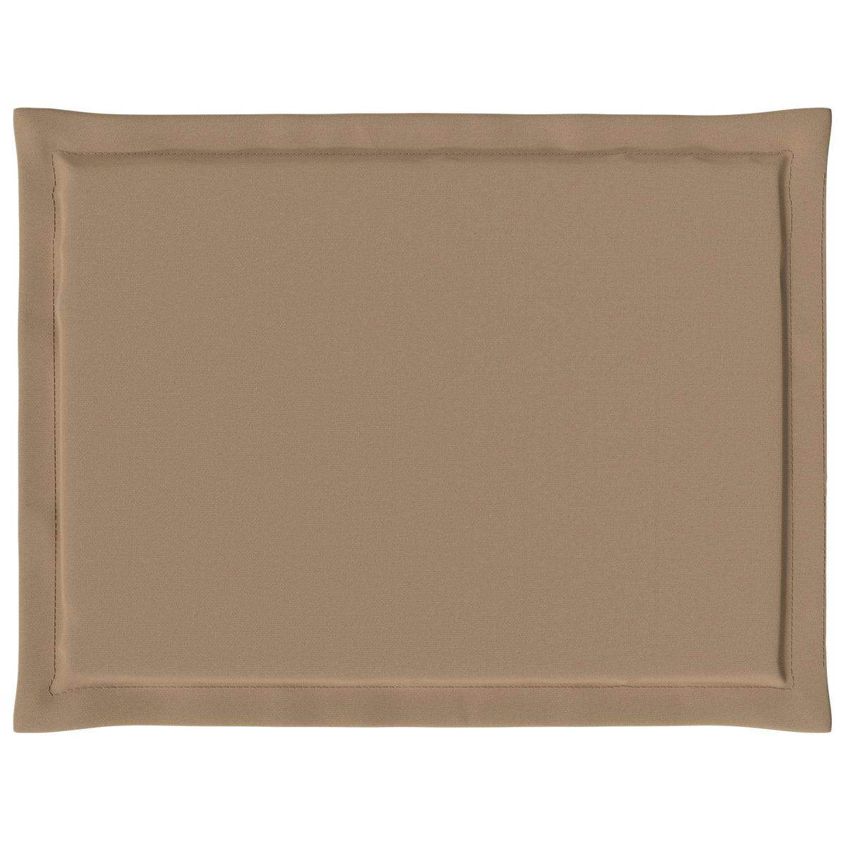Jastučići za sjedenje 2 pcs Sivosmeđa 47 x 36 x 2 cm Poliester