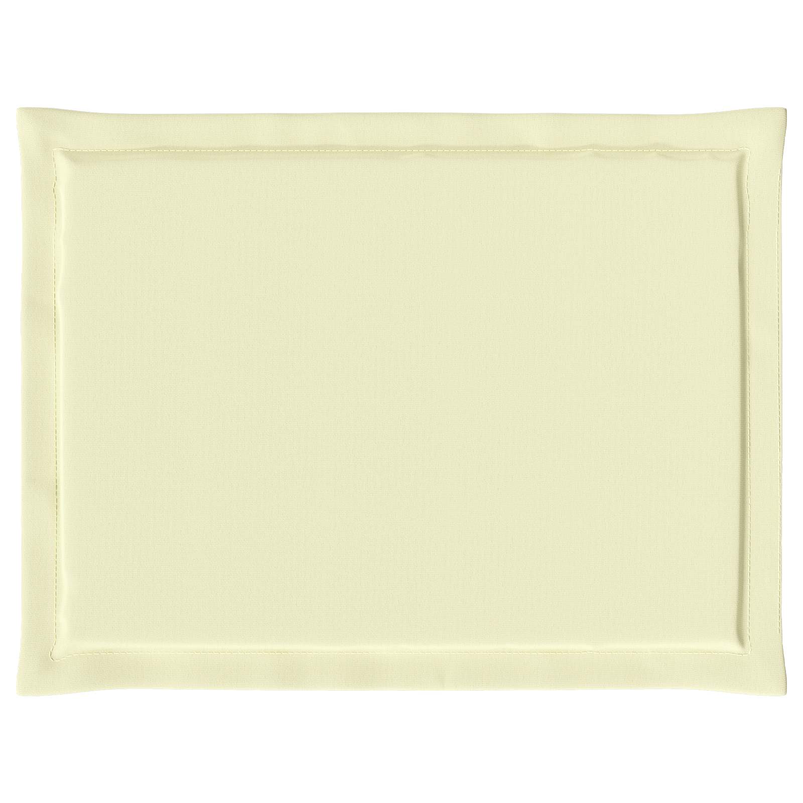 Jastučići za sjedenje 4 pcs Krem 47 x 36 x 2 cm Poliester